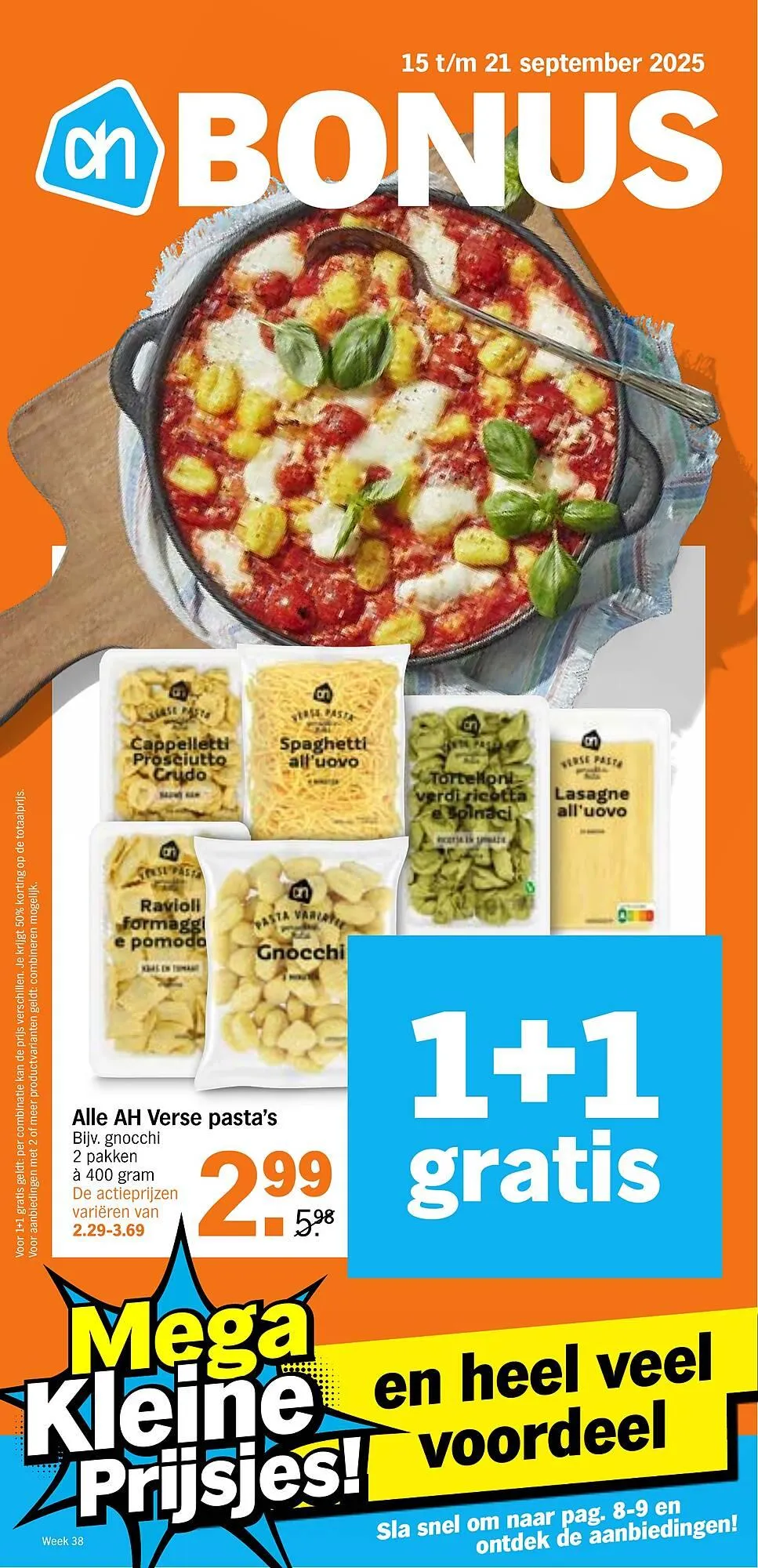 Albert Heijn folder van 15 september tot 21 september 2025 - Folder pagina 1