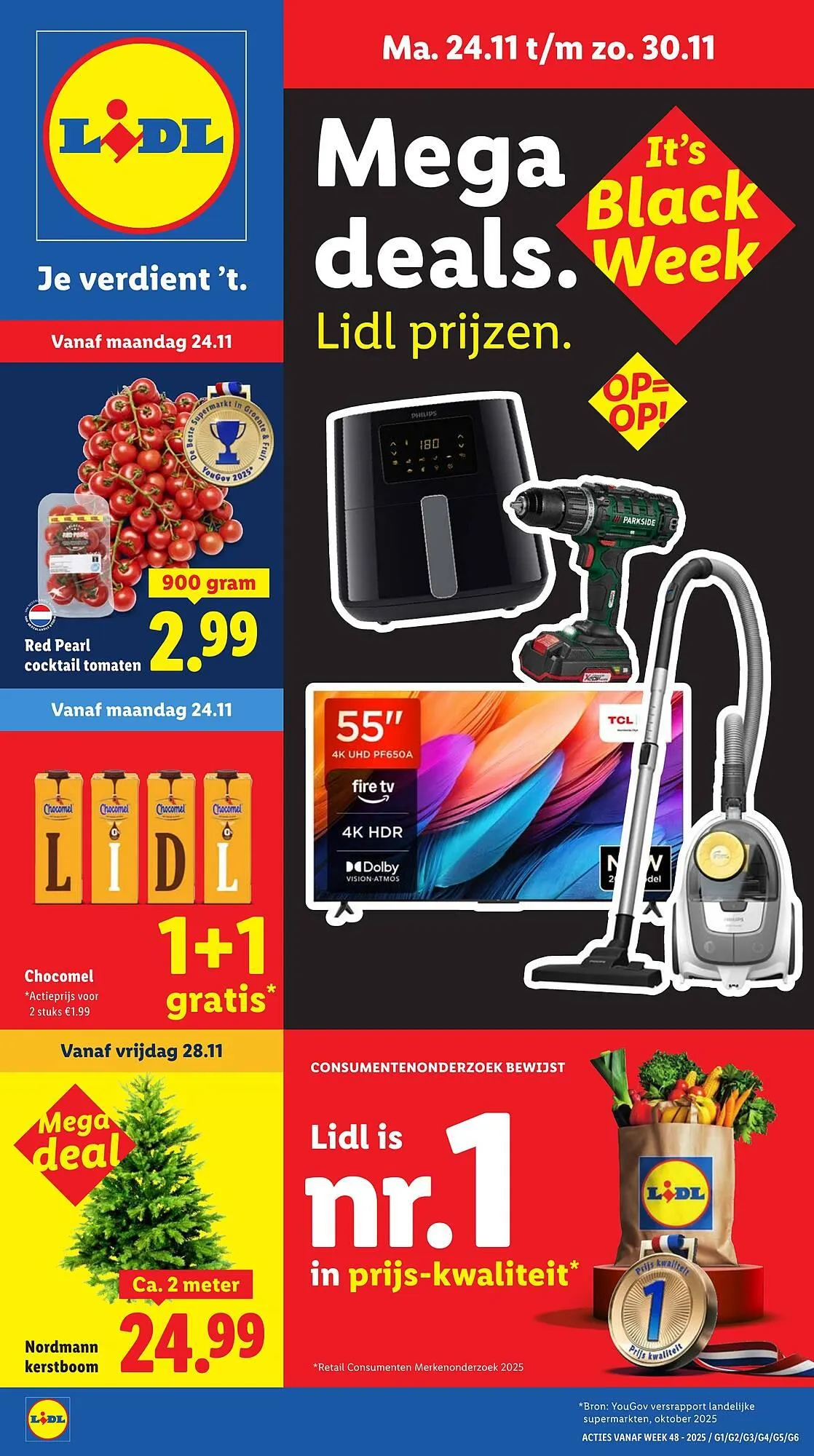 Lidl folder van 24 november tot 30 november 2025 - Folder pagina 1