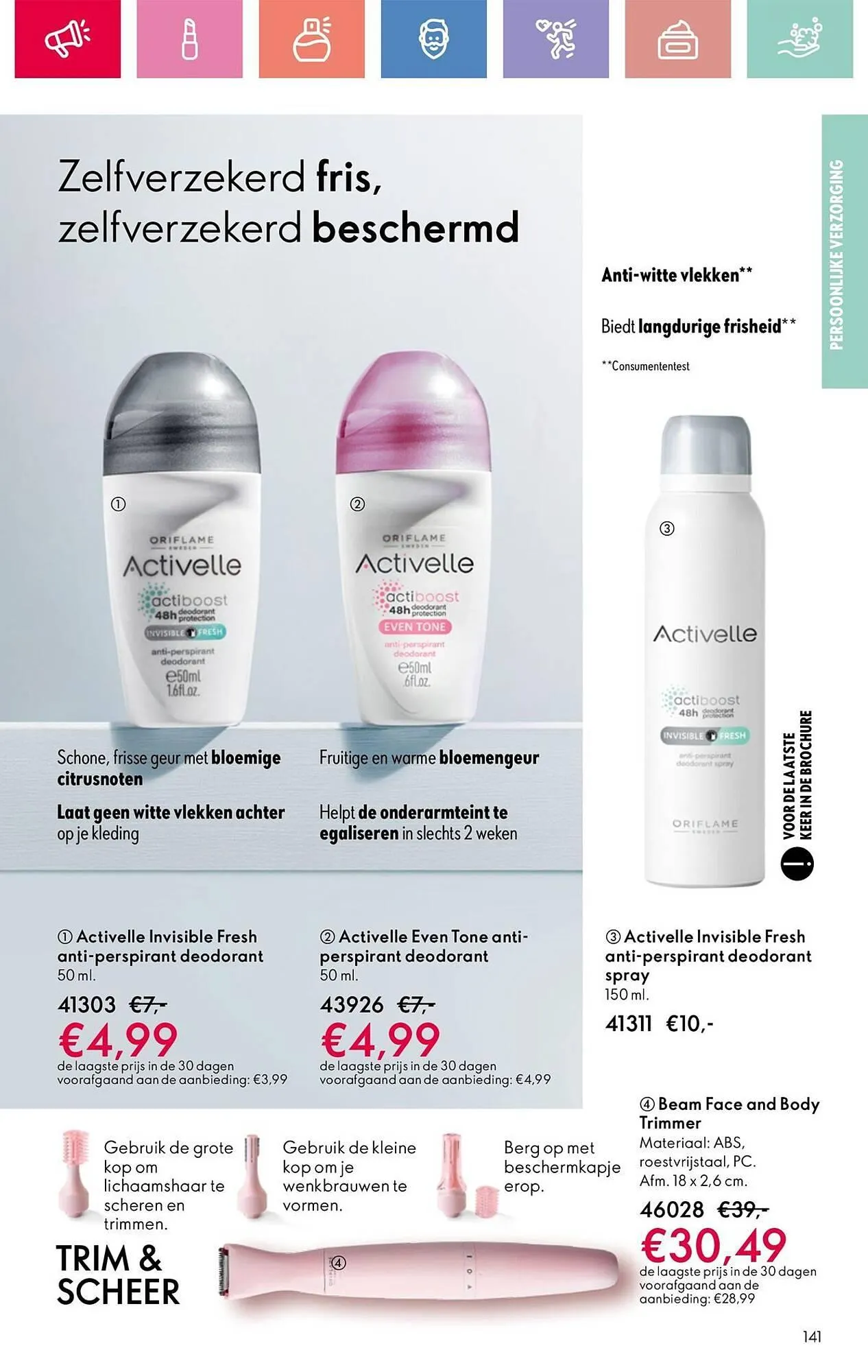 Oriflame folder van 22 juni tot 12 juli 2025 - Folder pagina 141