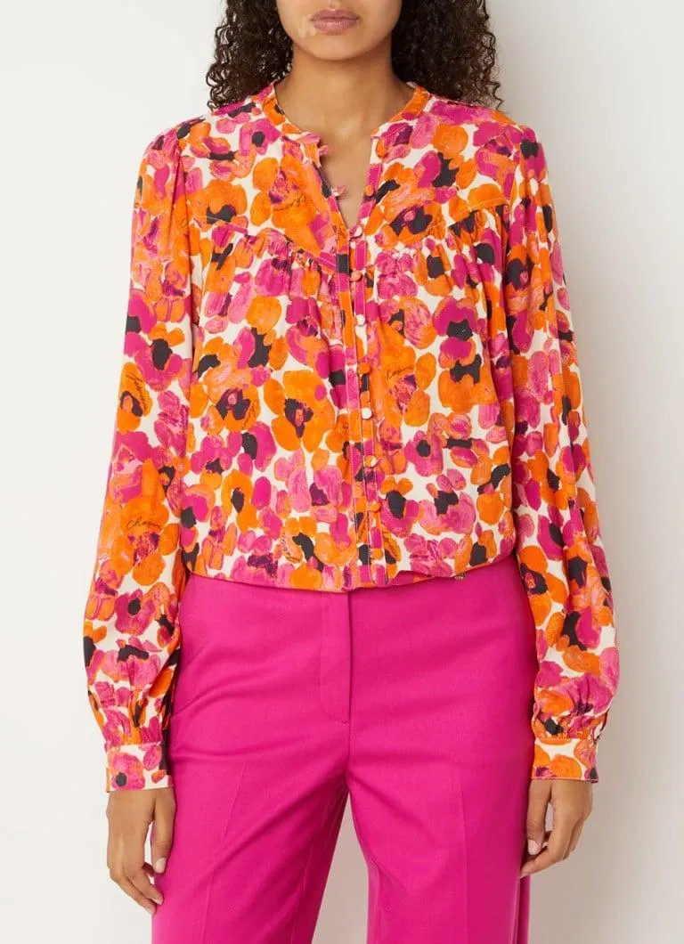 Resa blouse met print