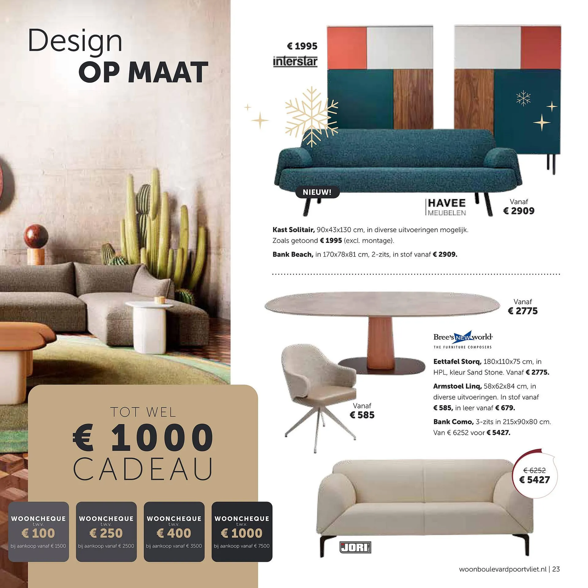 Woonboulevard Poortvliet folder van 10 december tot 31 december 2025 - Folder pagina 23