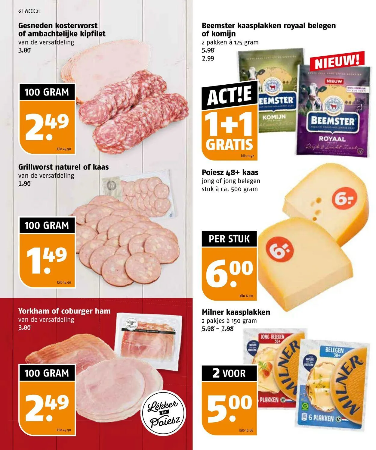 Poiesz Actuele folder van 28 juli tot 3 augustus 2025 - Folder pagina 6