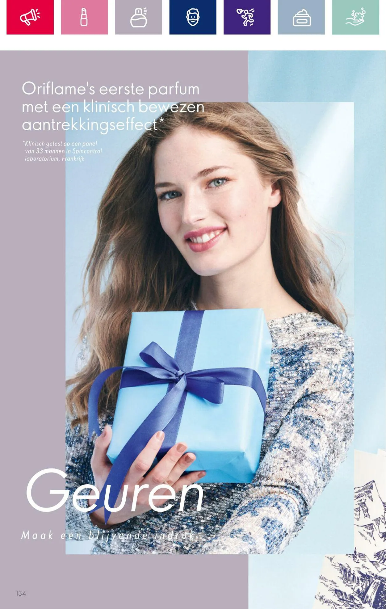 Oriflame Actuele folder van 29 november tot 19 december 2023 - Folder pagina 134