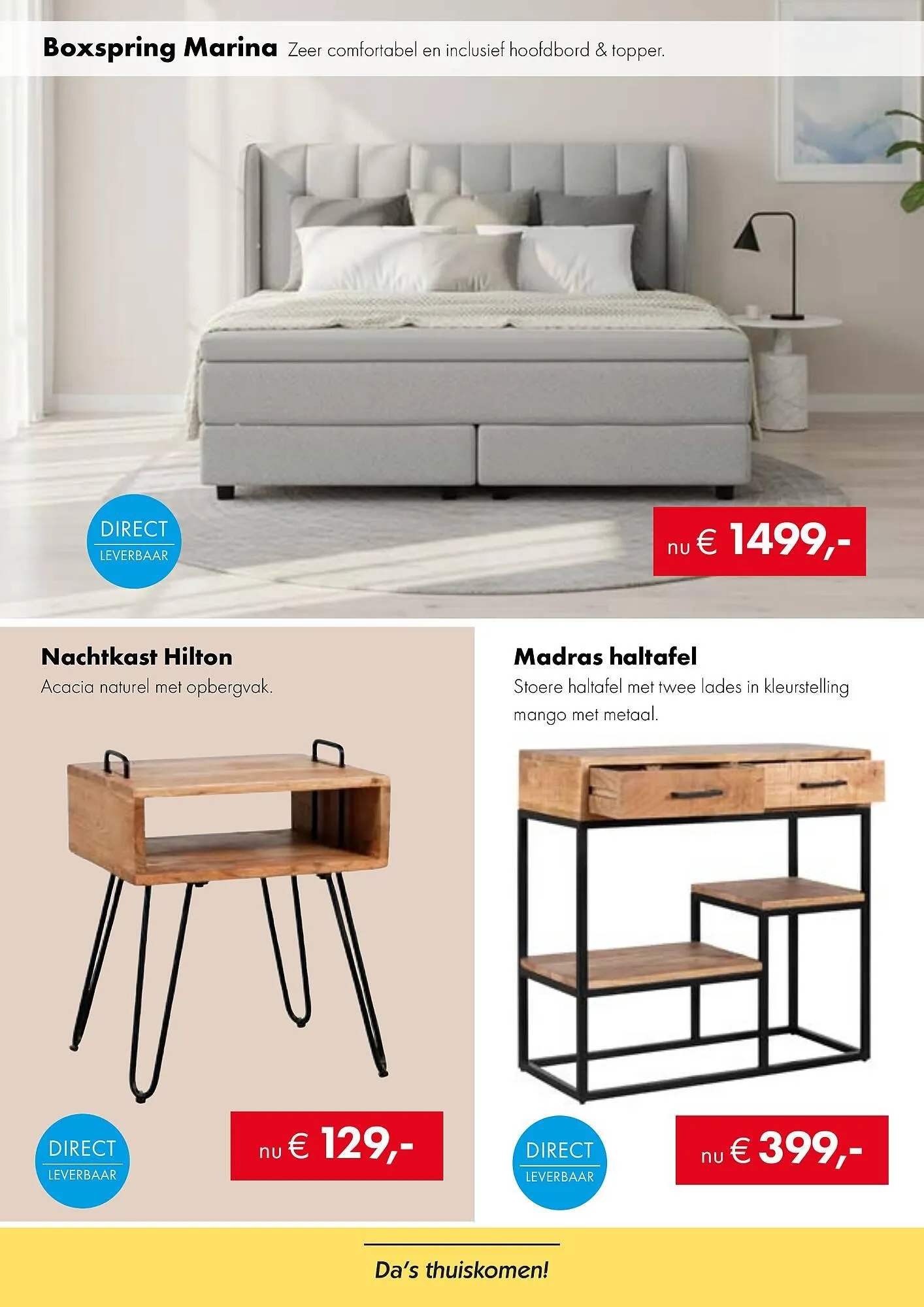 Woonsquare slaapfolder van 23 februari tot 28 februari 2026 - Folder pagina 2