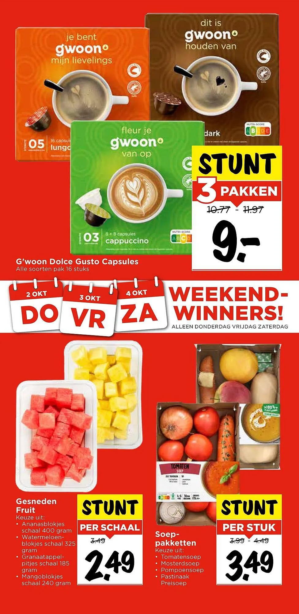 Vomar Voordeelmarkt folder van 2 oktober tot 4 oktober 2025 - Folder pagina 3