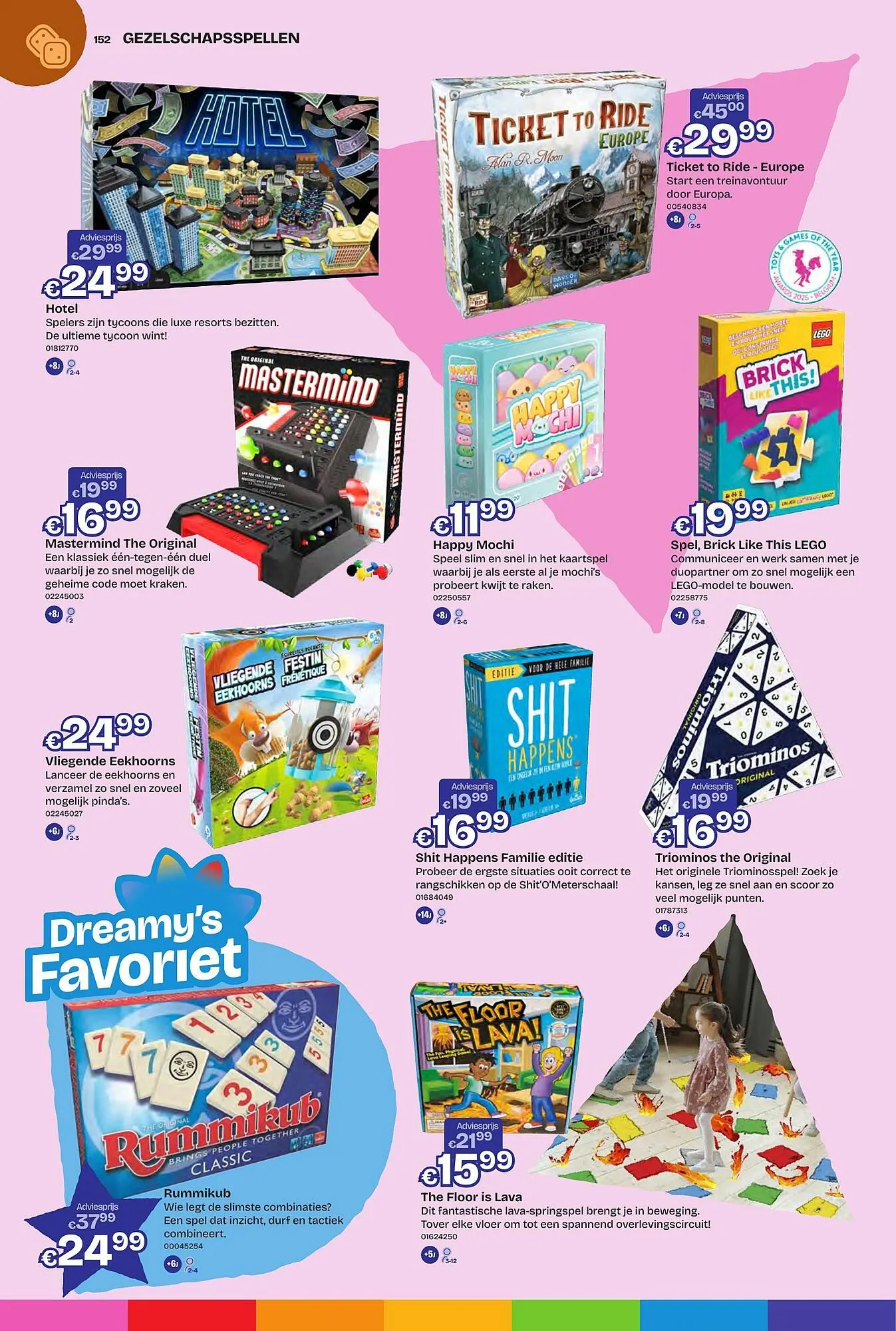 Dreamland Sint folder van 17 oktober tot 7 december 2025 - Folder pagina 152