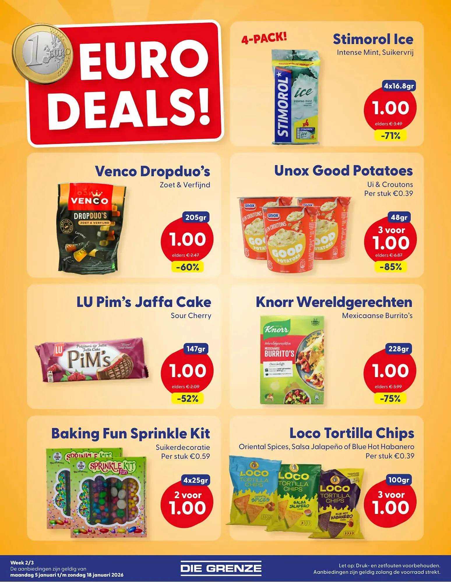 Die Grenze folder van 5 januari tot 18 januari 2026 - Folder pagina 2