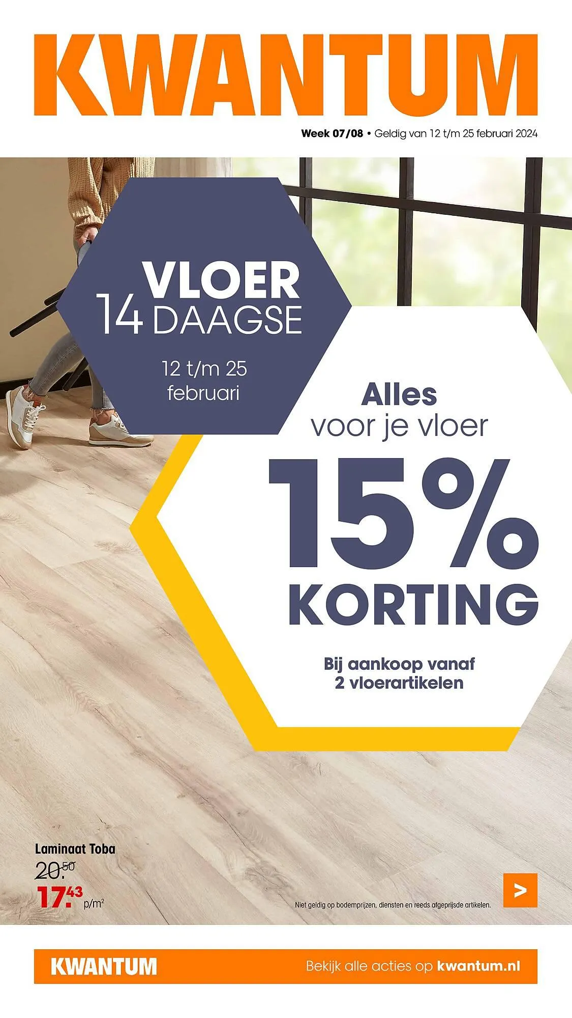 Kwantum folder van 12 februari tot 25 februari 2024 - Folder pagina 1