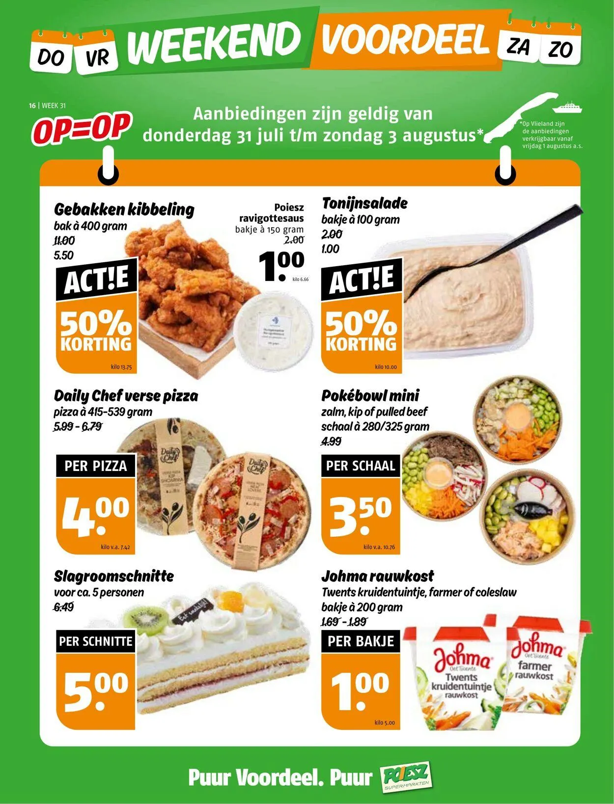 Poiesz Actuele folder van 28 juli tot 3 augustus 2025 - Folder pagina 16