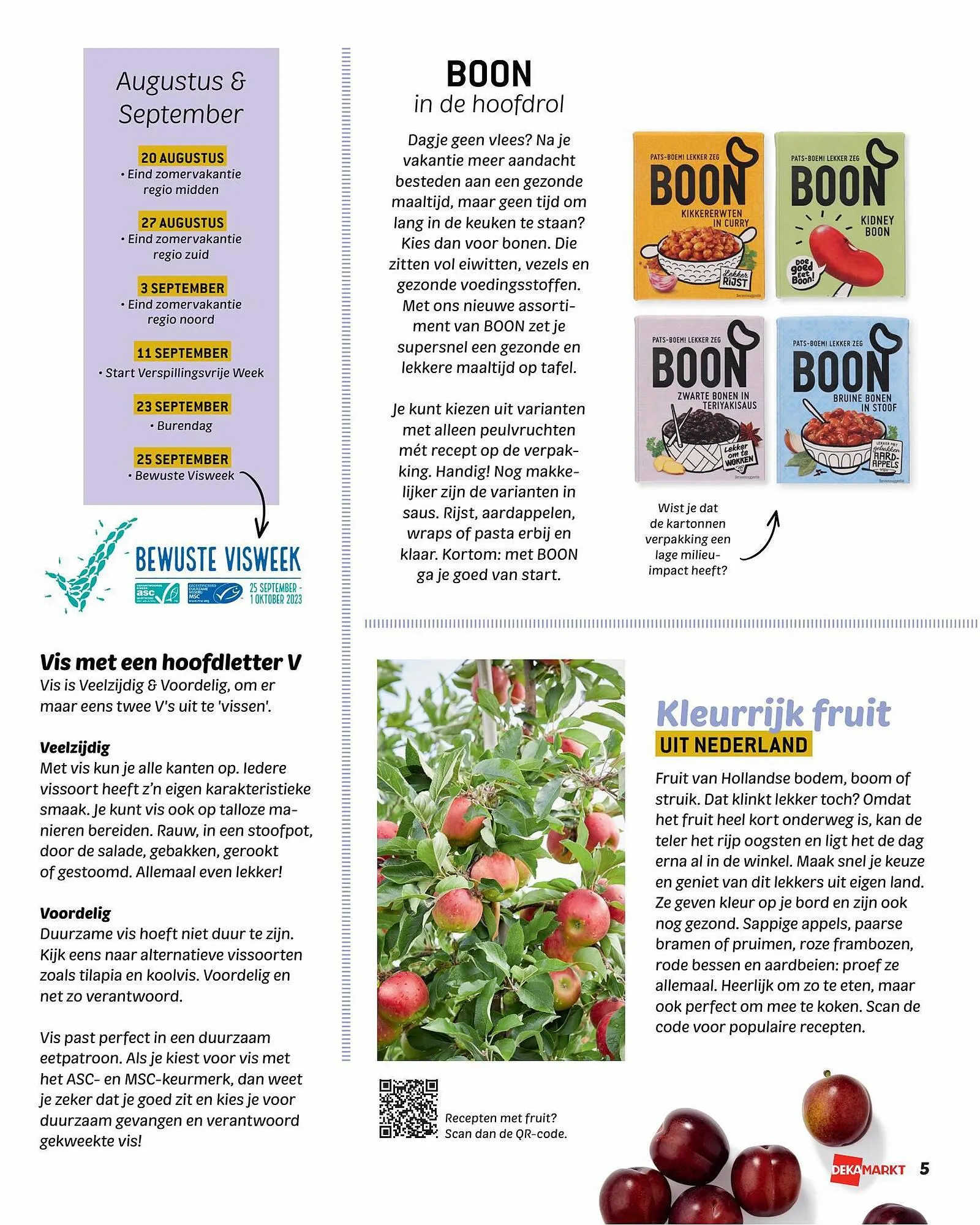 Dekamarkt folder van 14 augustus tot 30 september 2023 - Folder pagina 5