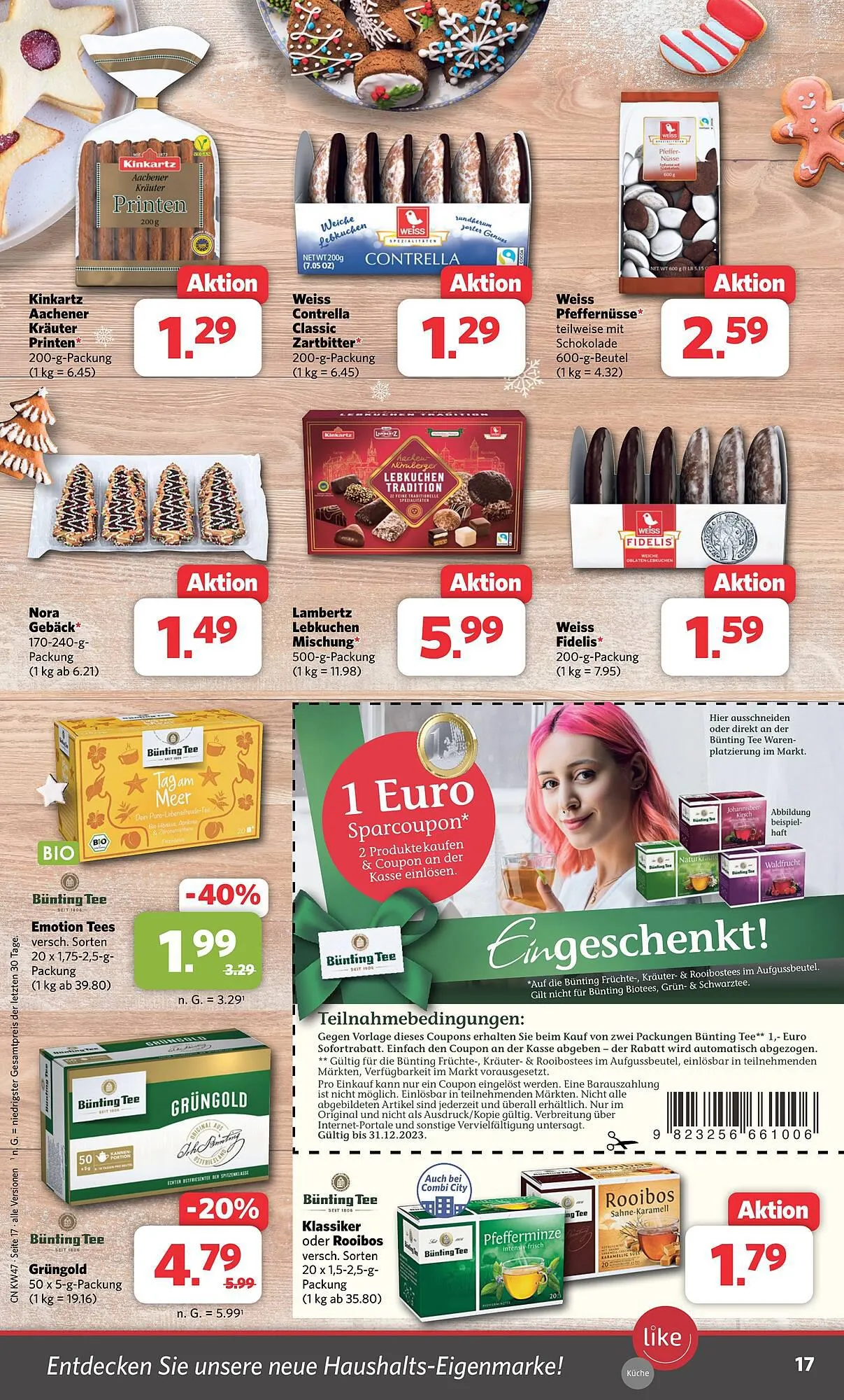 Combi Markt DE folder van 20 november tot 25 november 2023 - Folder pagina 17