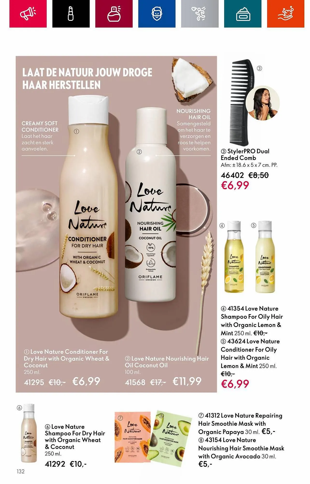 Oriflame folder van 18 juli tot 1 augustus 2023 - Folder pagina 132