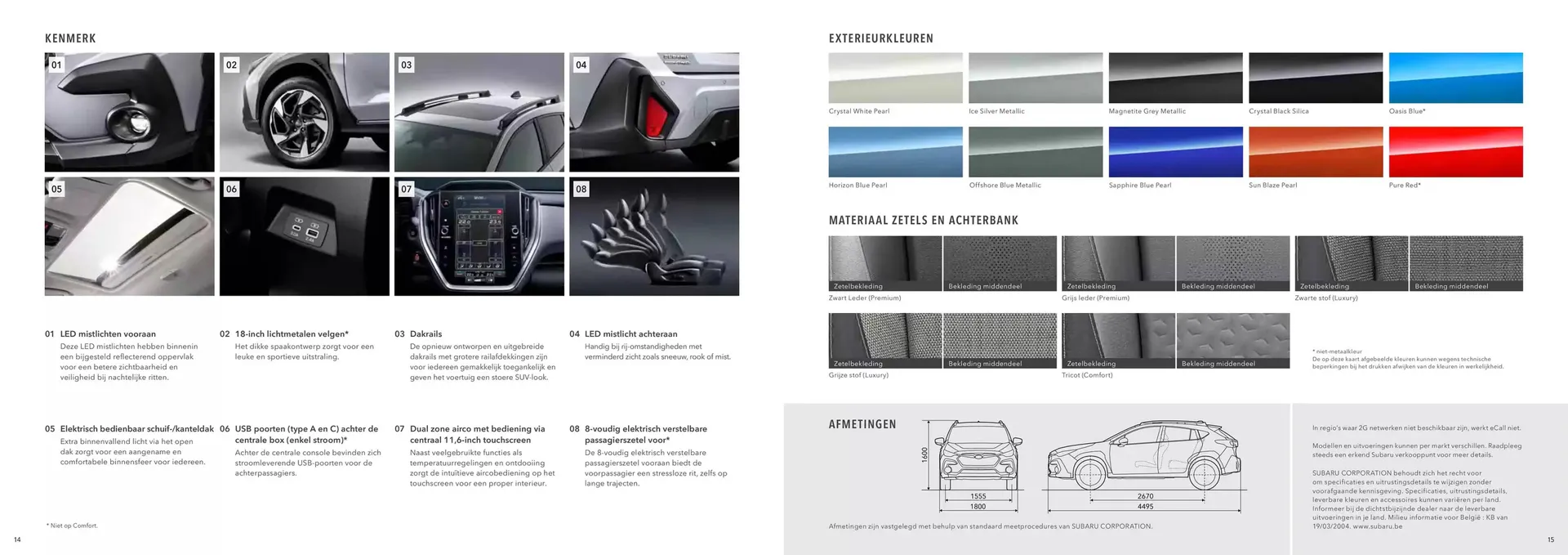 Subaru folder van 22 januari tot 22 januari 2026 - Folder pagina 8