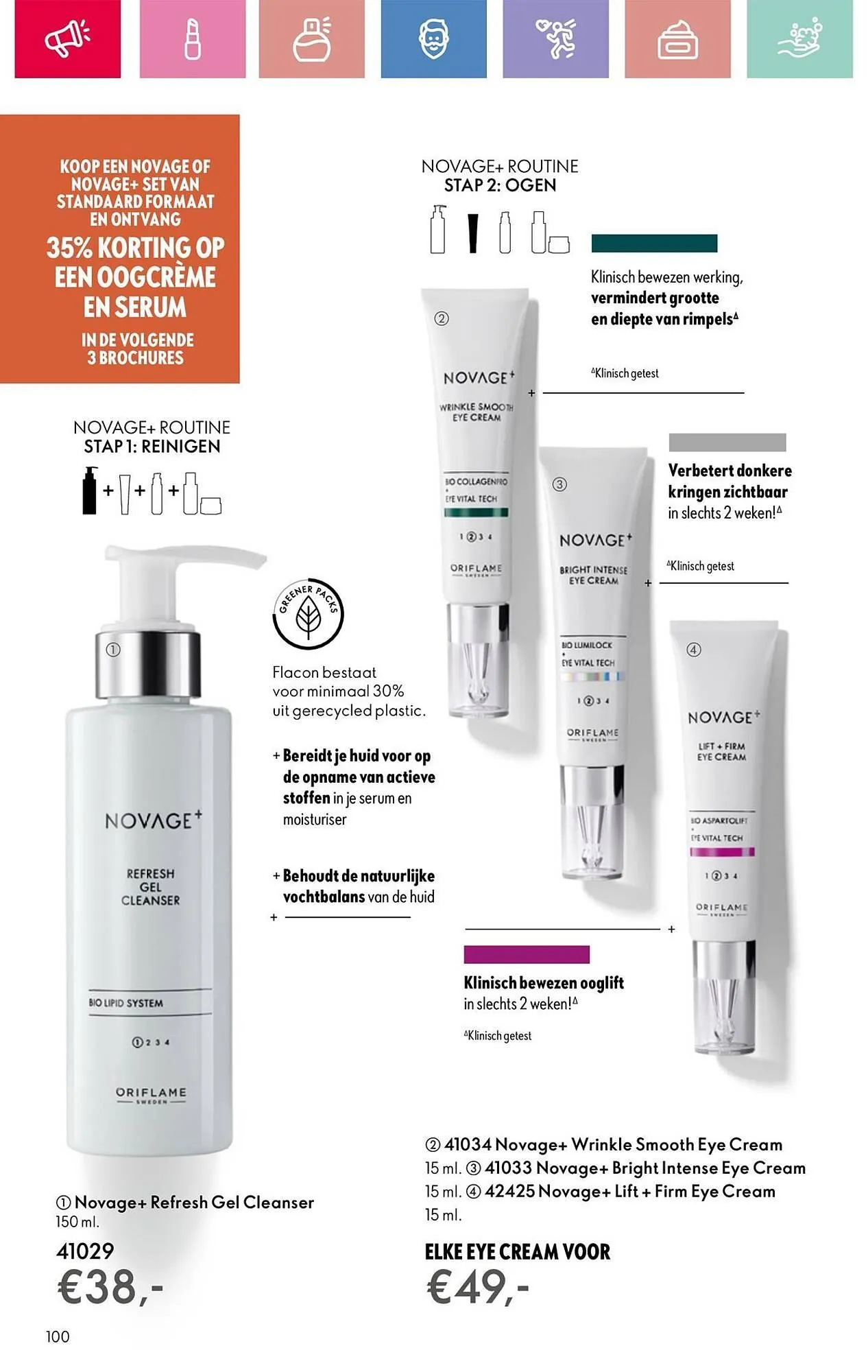 Oriflame folder van 10 maart tot 29 maart 2025 - Folder pagina 100