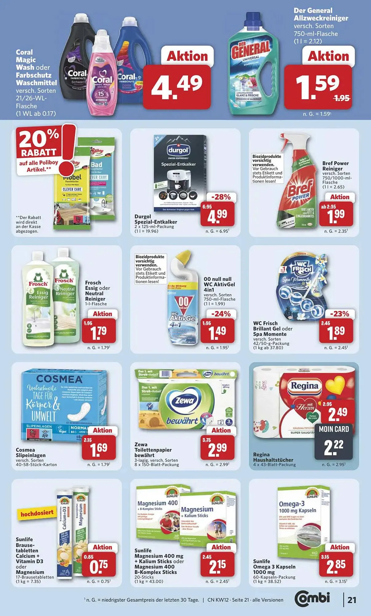 Combi Markt DE folder van 16 maart tot 21 maart 2026 - Folder pagina 28