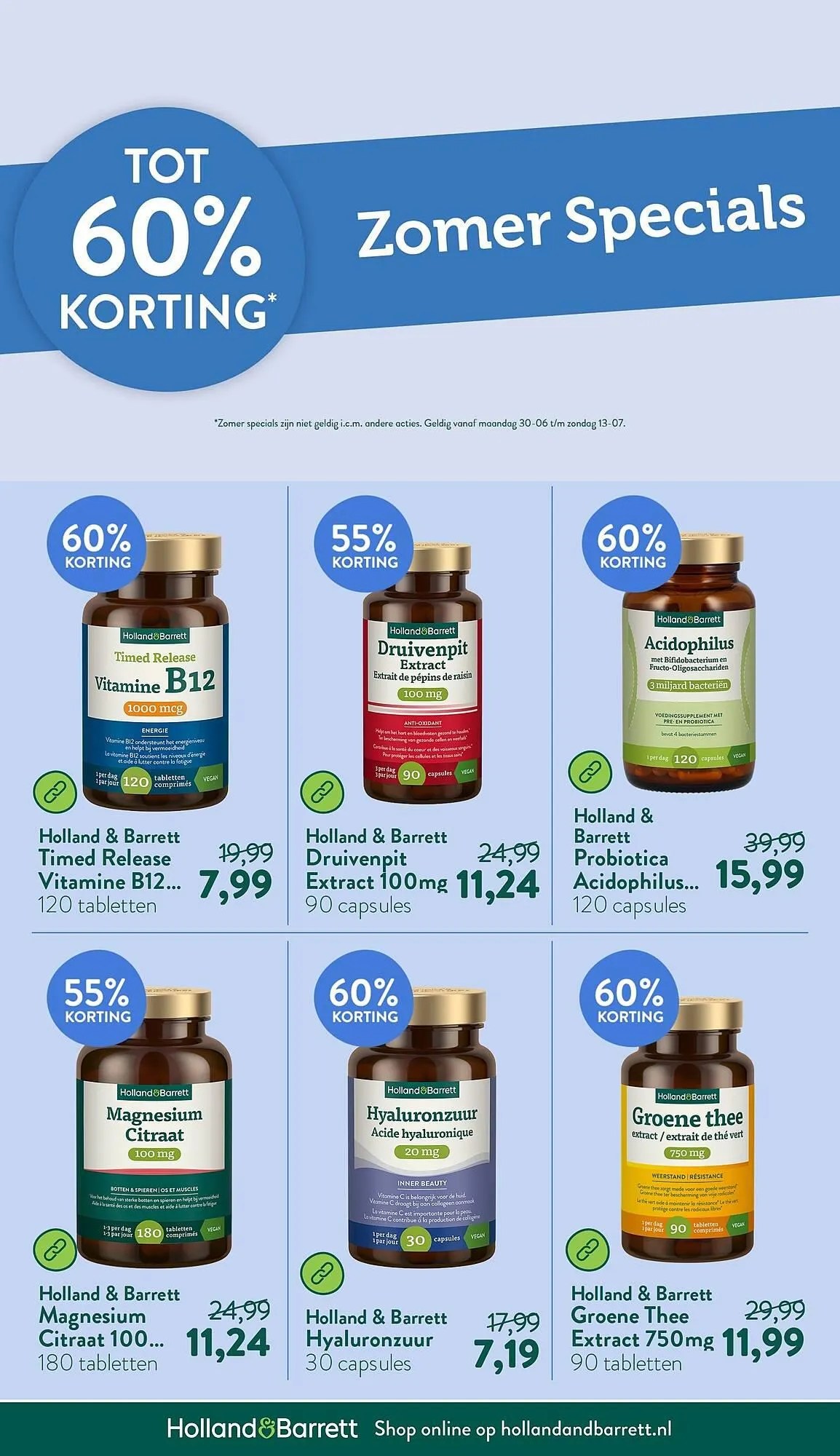 Holland & Barrett folder van 7 juli tot 13 juli 2025 - Folder pagina 2