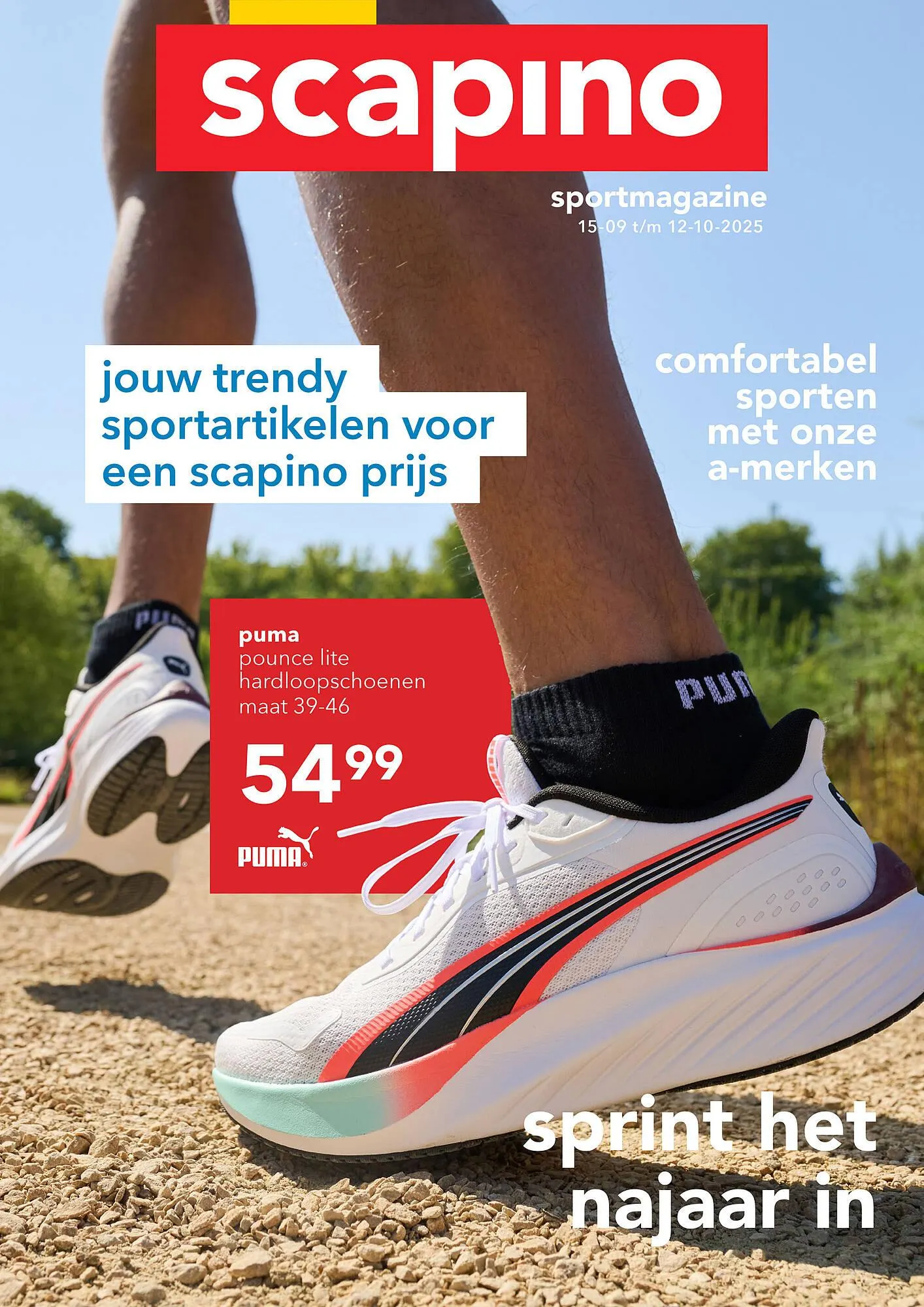 Scapino folder van 15 september tot 12 oktober 2025 - Folder pagina 1
