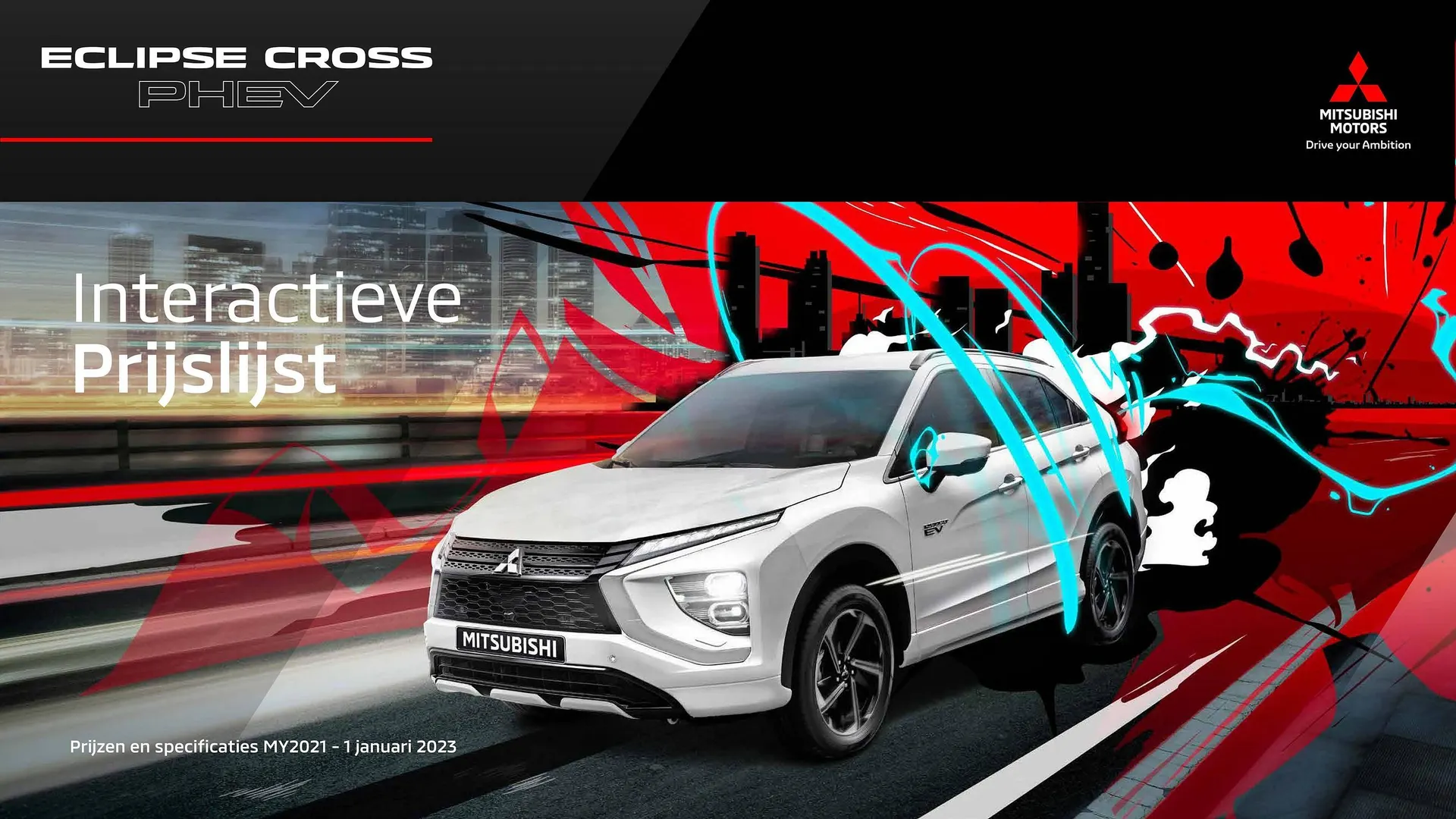 Mitsubishi Eclipse PHEV folder van 8 januari tot 8 januari 2024 - Folder pagina 1
