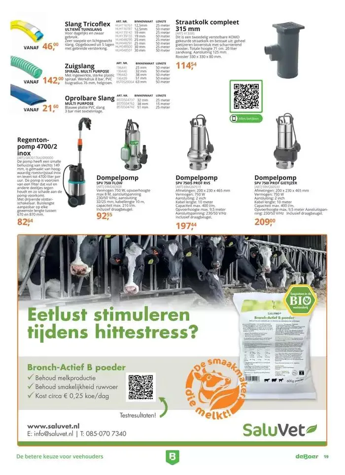 De betere keuze voor veehouders van 26 december tot 31 maart 2025 - Folder pagina 19
