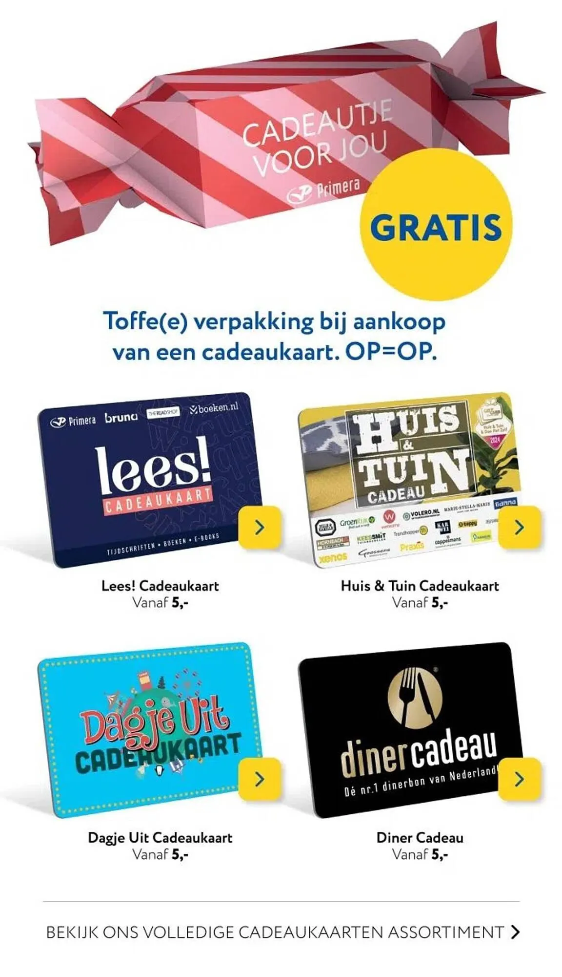 Primera folder van 27 april tot 11 mei 2025 - Folder pagina 2