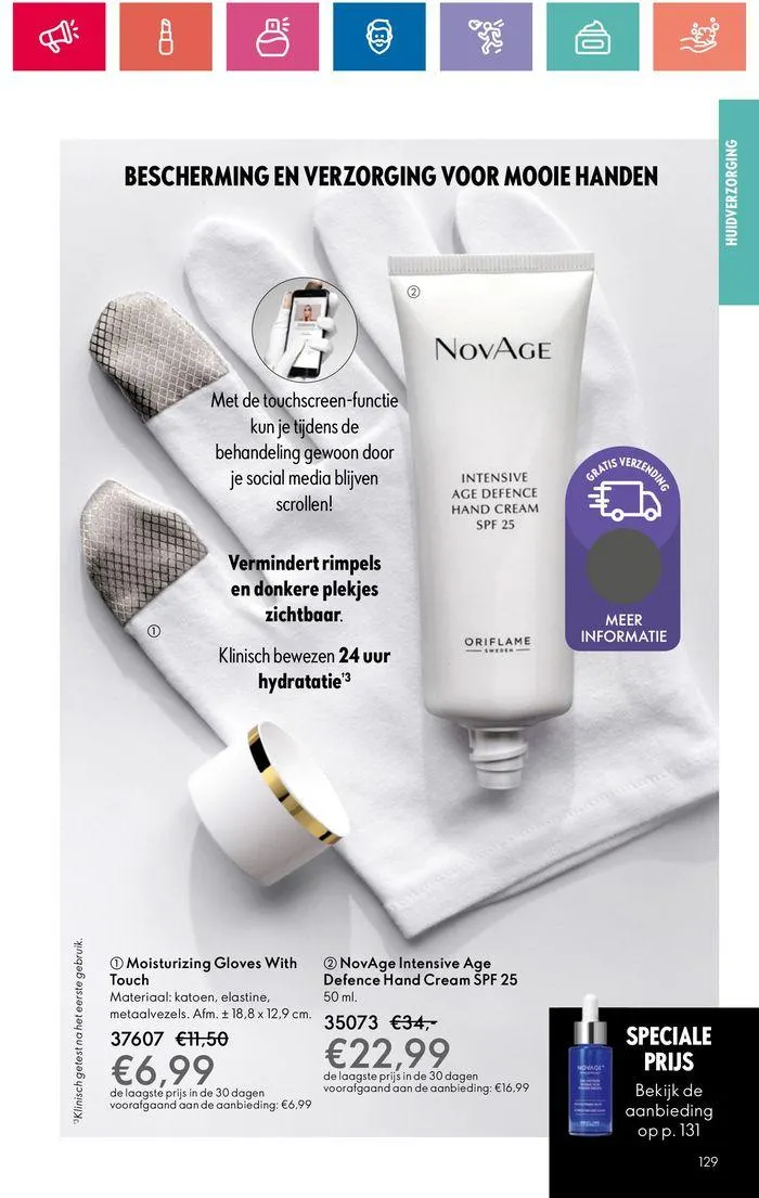 ORIFLAME folder! van 30 mei tot 13 juni 2024 - Folder pagina 129
