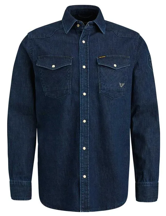 PME Legend Overhemd denim PSD2308200
