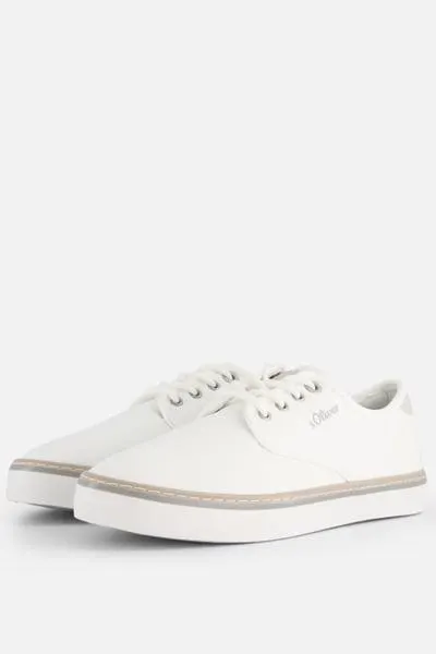S.Oliver Sneakers wit Synthetisch