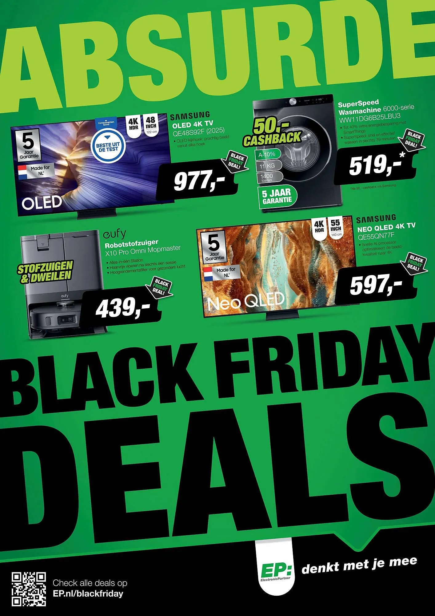 EP folder van 14 november tot 20 november 2025 - Folder pagina 1