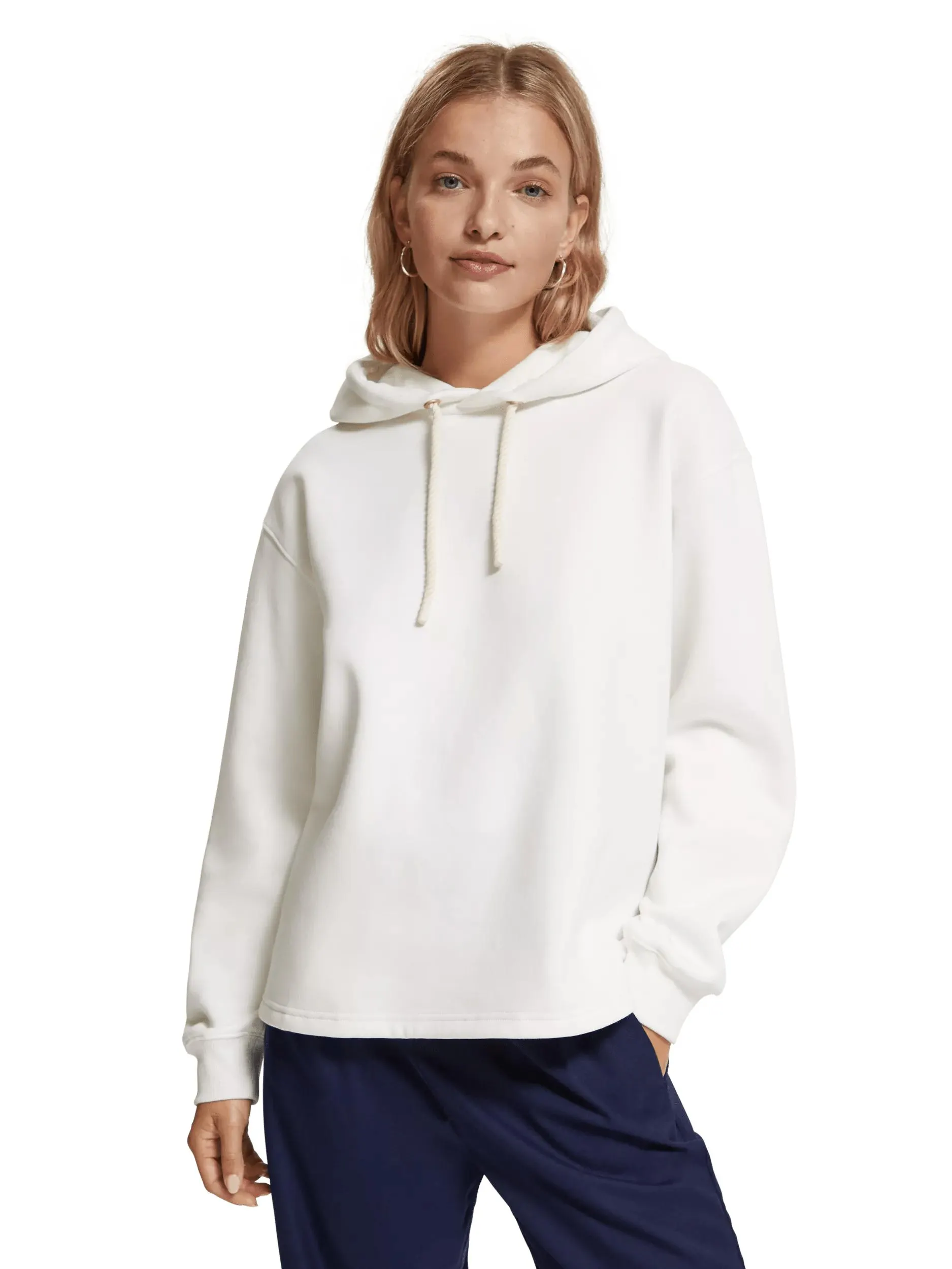 Relaxed fit graphic hoodie