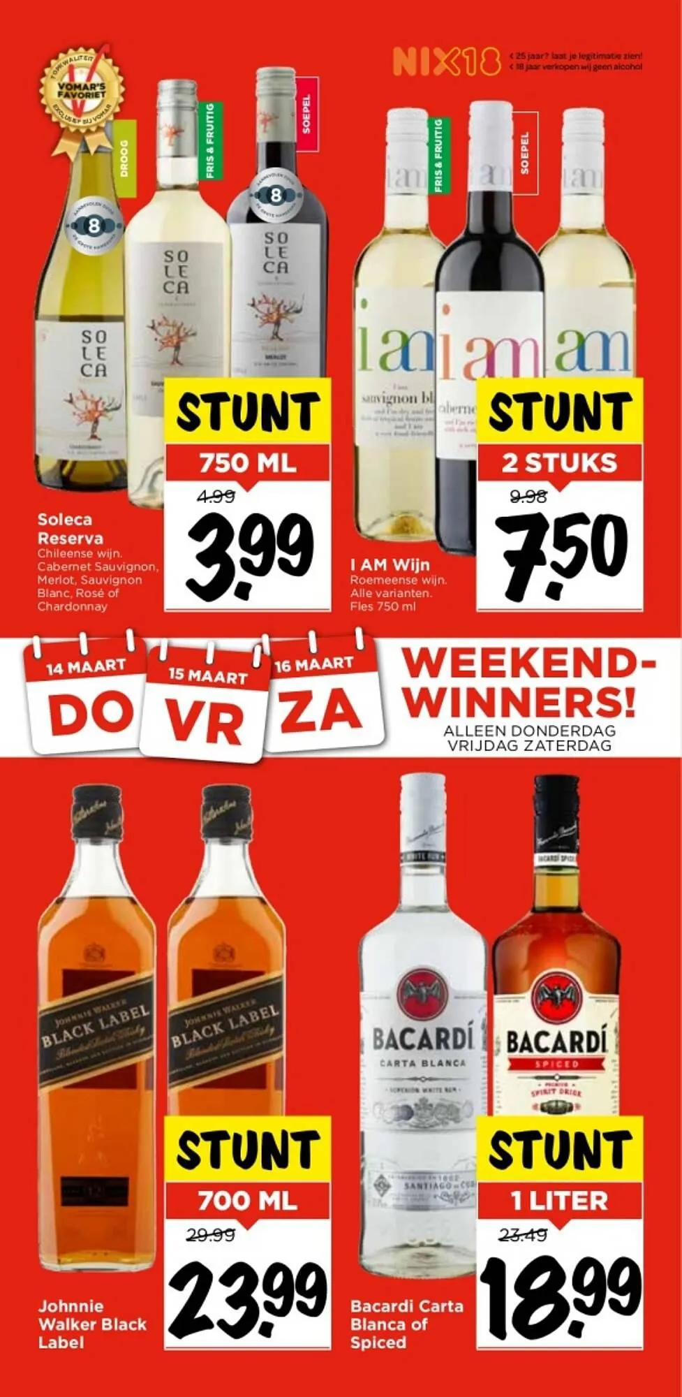 Vomar Voordeelmarkt folder van 11 maart tot 16 maart 2024 - Folder pagina 43