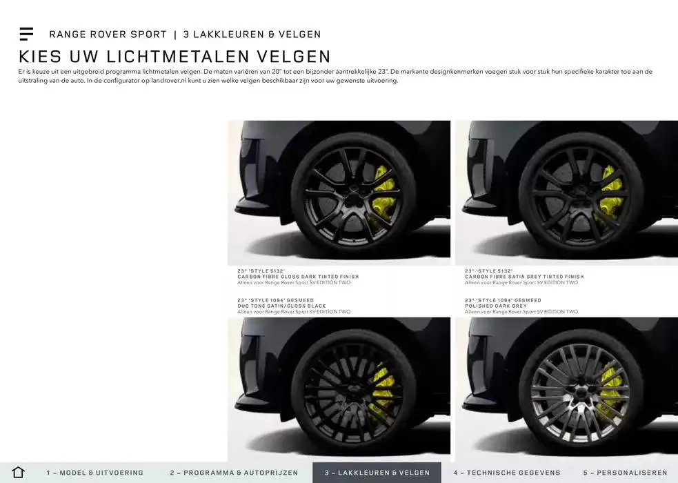 Range Rover Sport van 20 november tot 30 juni 2025 - Folder pagina 16