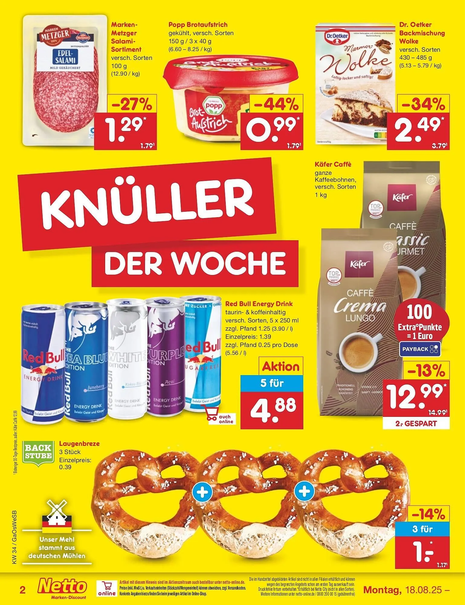 Netto Marken-Discount DE folder van 18 augustus tot 23 augustus 2025 - Folder pagina 2
