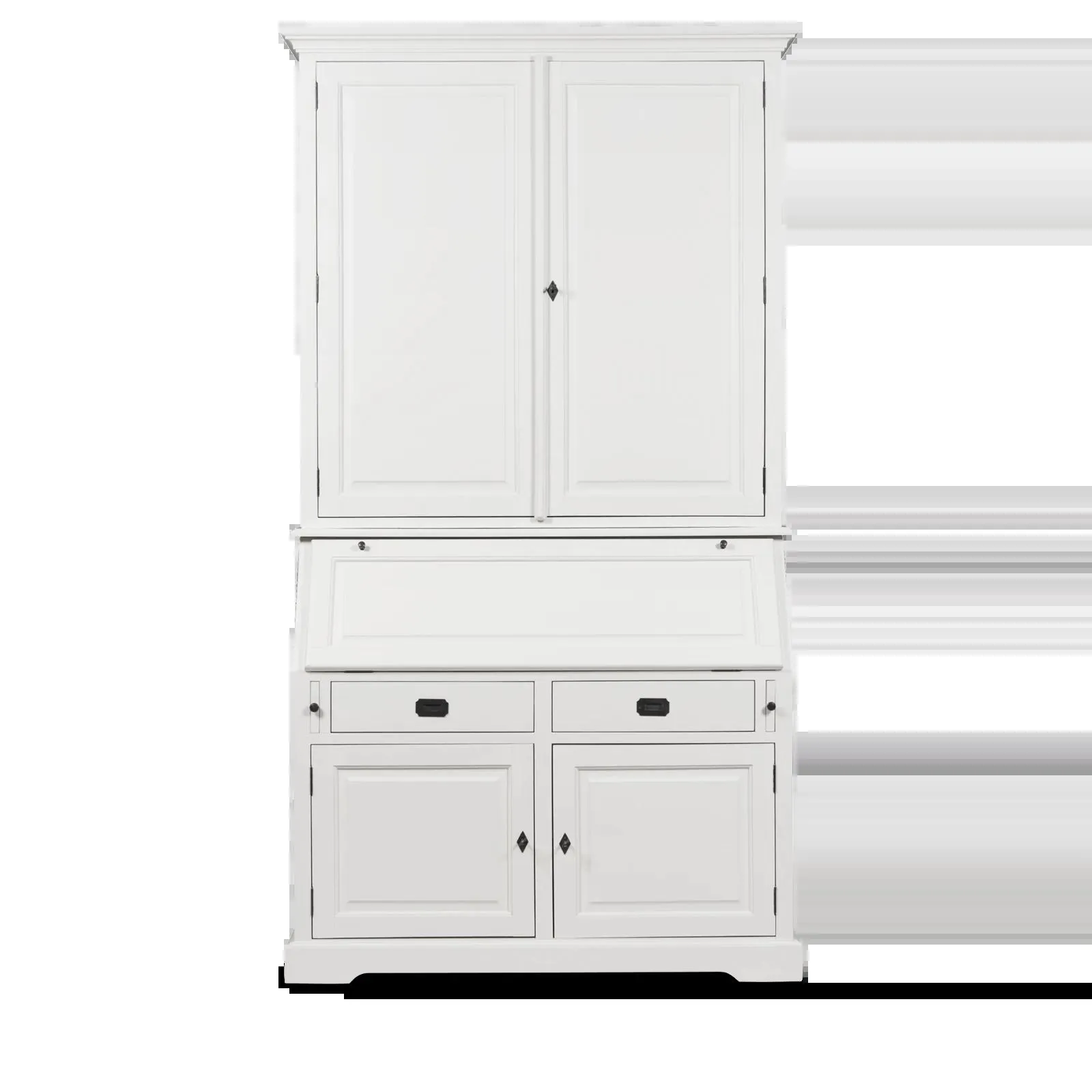 Bureaukast Lakewood - Clear/Mindi Darkbrown