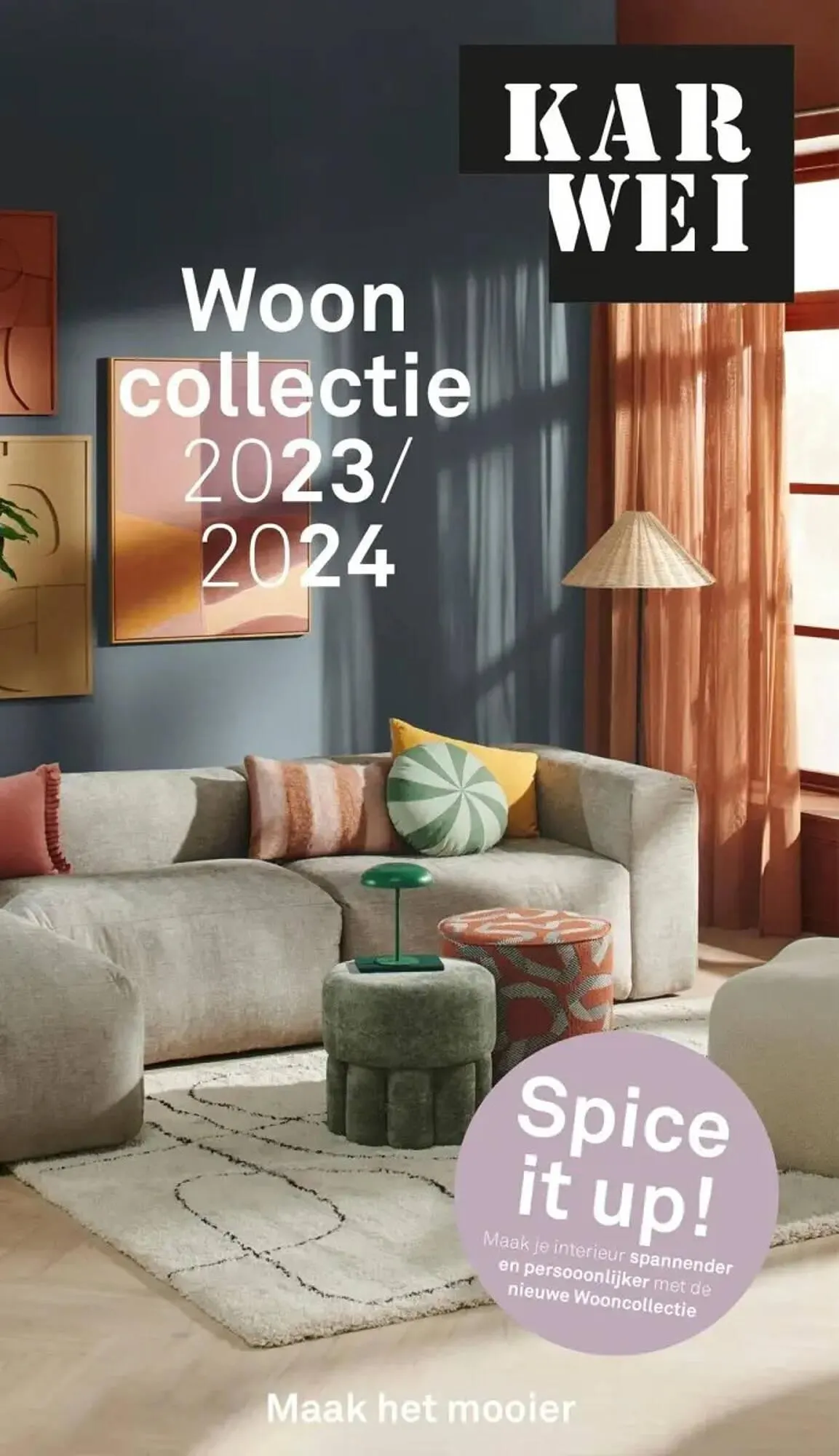 Karwei Woon Magazine 23/24 van 18 september tot 30 juni 2024 - Folder pagina 1
