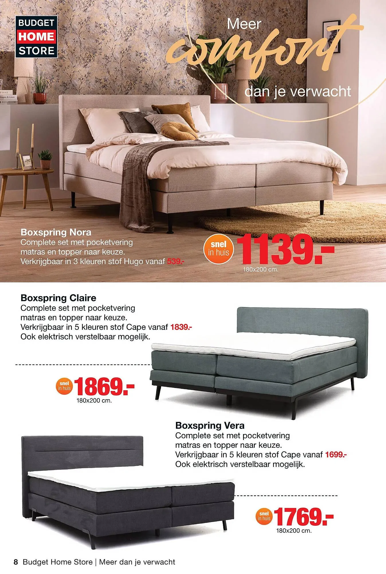 Budget Home Store folder van 6 april tot 18 mei 2025 - Folder pagina 8