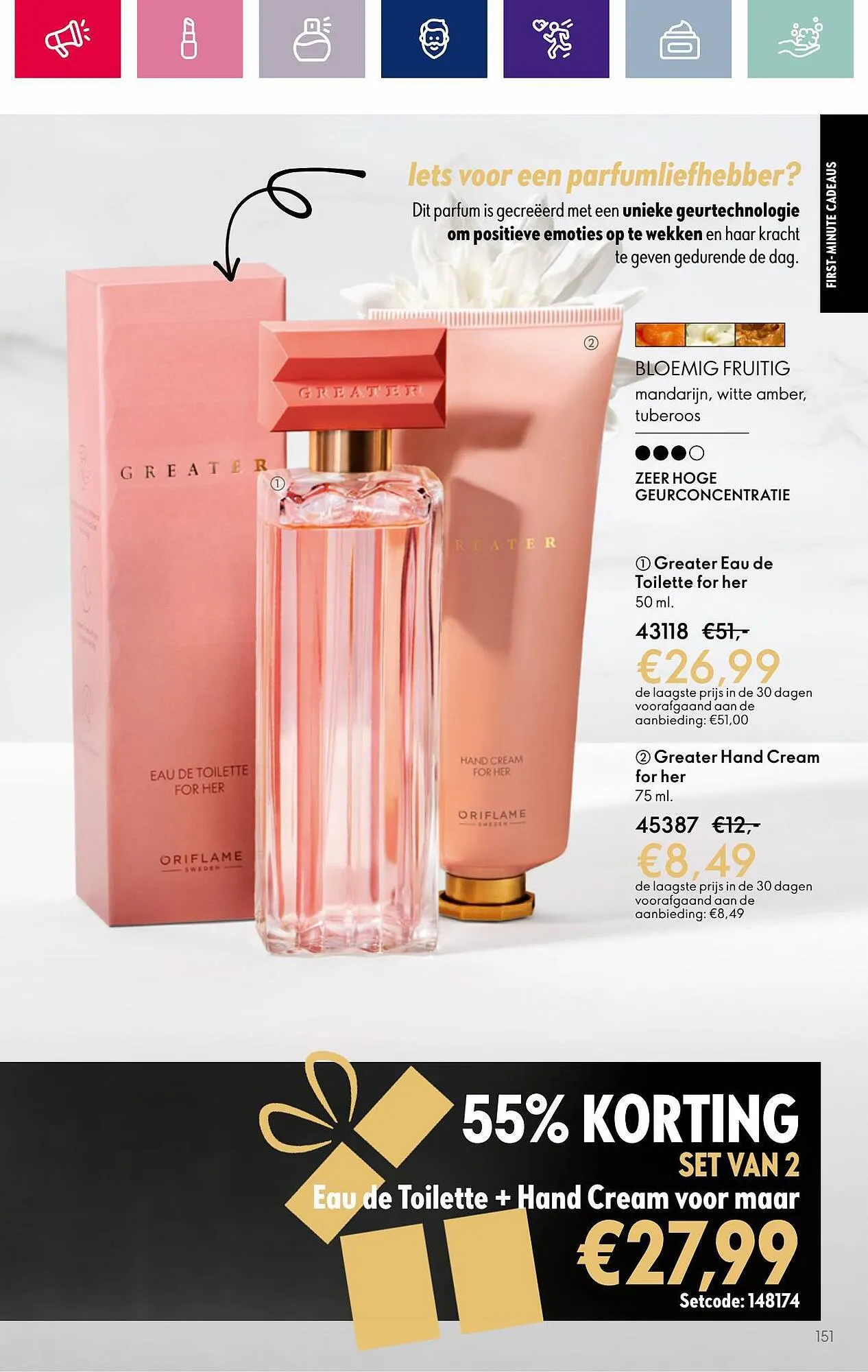 Oriflame folder van 25 oktober tot 7 november 2023 - Folder pagina 151