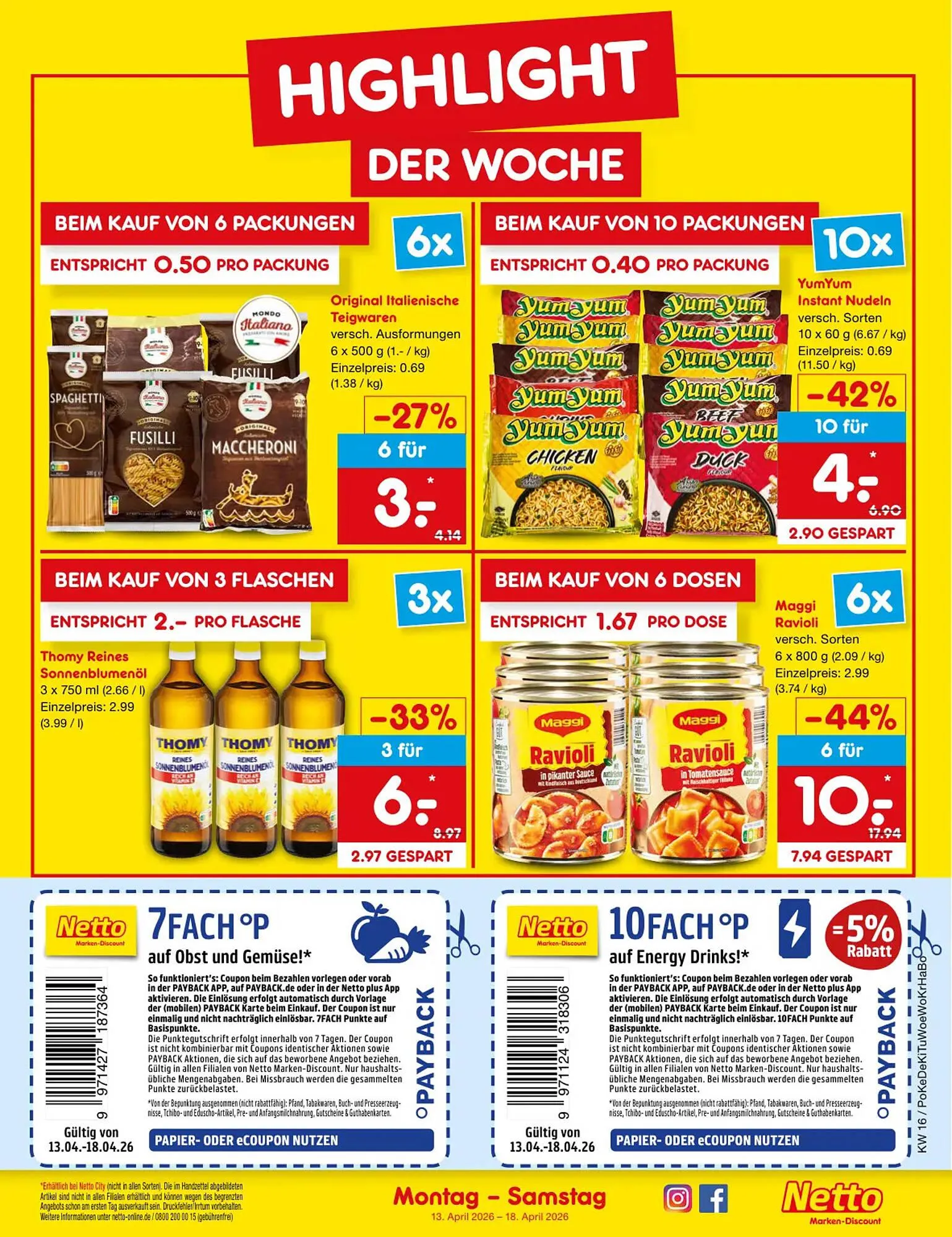 Netto Marken-Discount DE folder van 13 april tot 18 april 2026 - Folder pagina 3