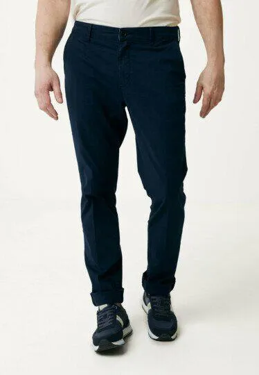 Gregory Mid Waist Chino Navy