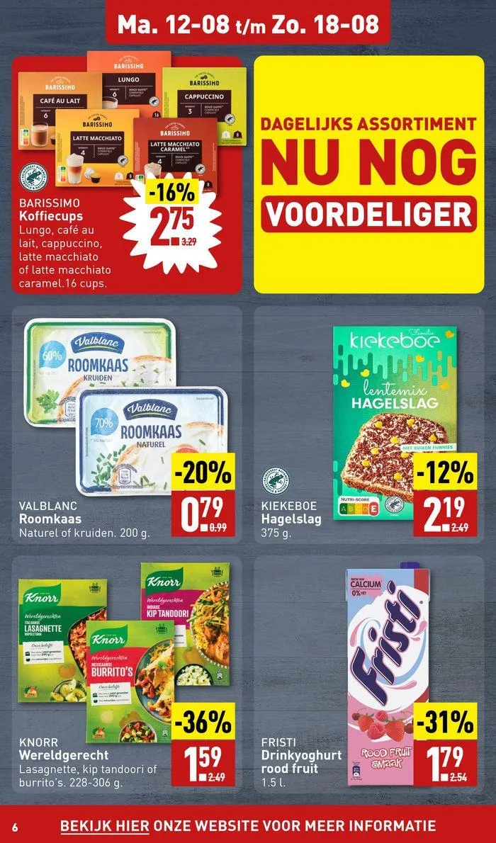 Nieuwe aanbiedingen om te ontdekken van 8 augustus tot 22 augustus 2024 - Folder pagina 6