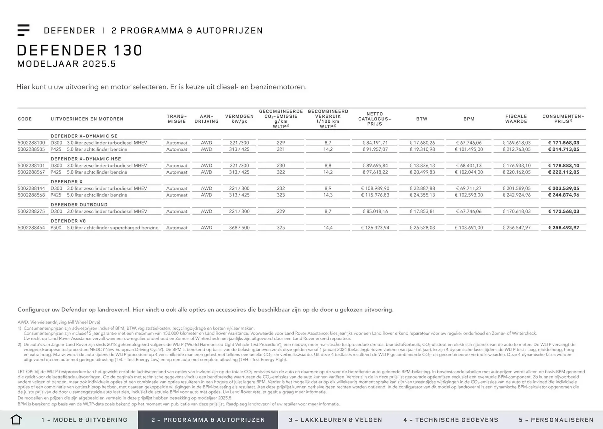 Land Rover folder van 20 november tot 30 juni 2025 - Folder pagina 15