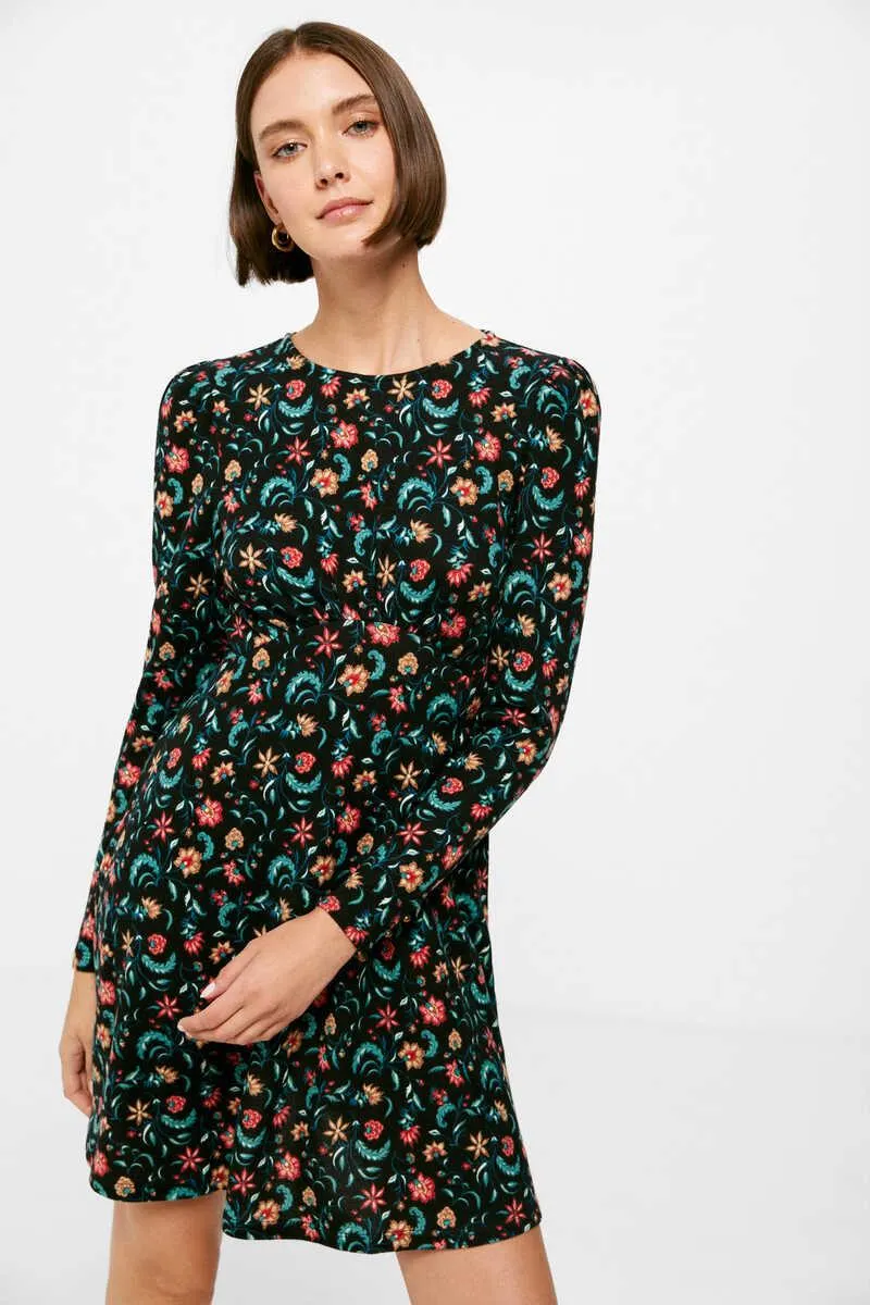 Vestido Corto Estampado