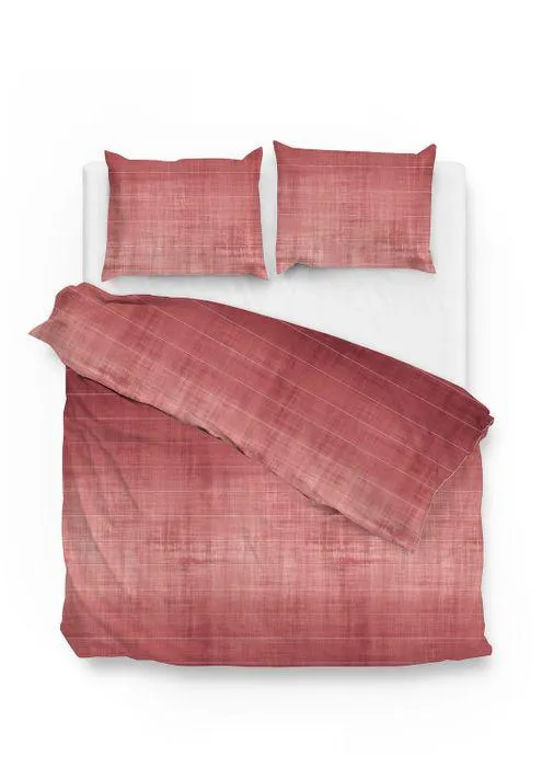 Zo Home Dekbedovertrek Katoen Rooney - rood