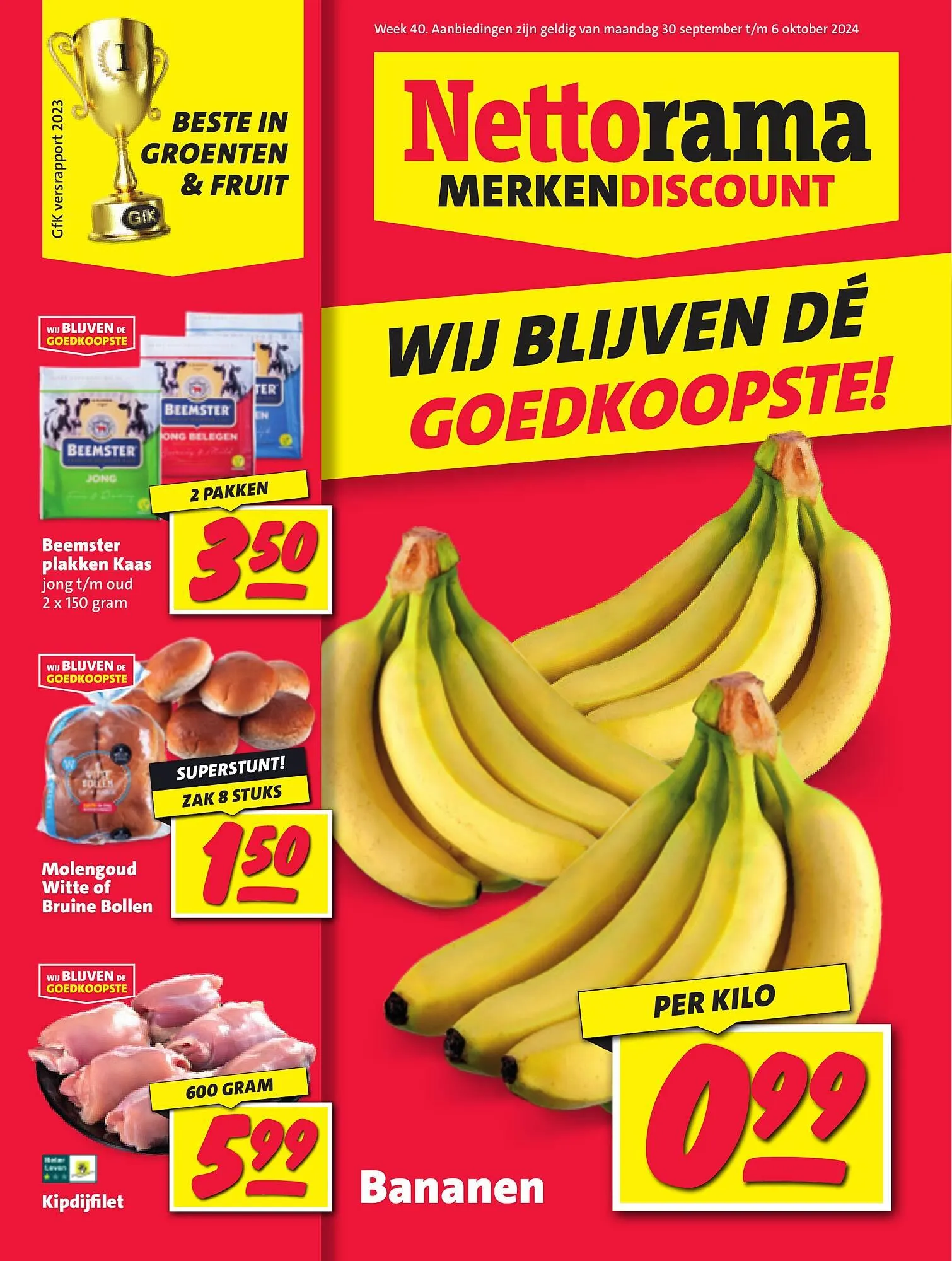 Nettorama folder van 30 september tot 6 oktober 2025 - Folder pagina 1