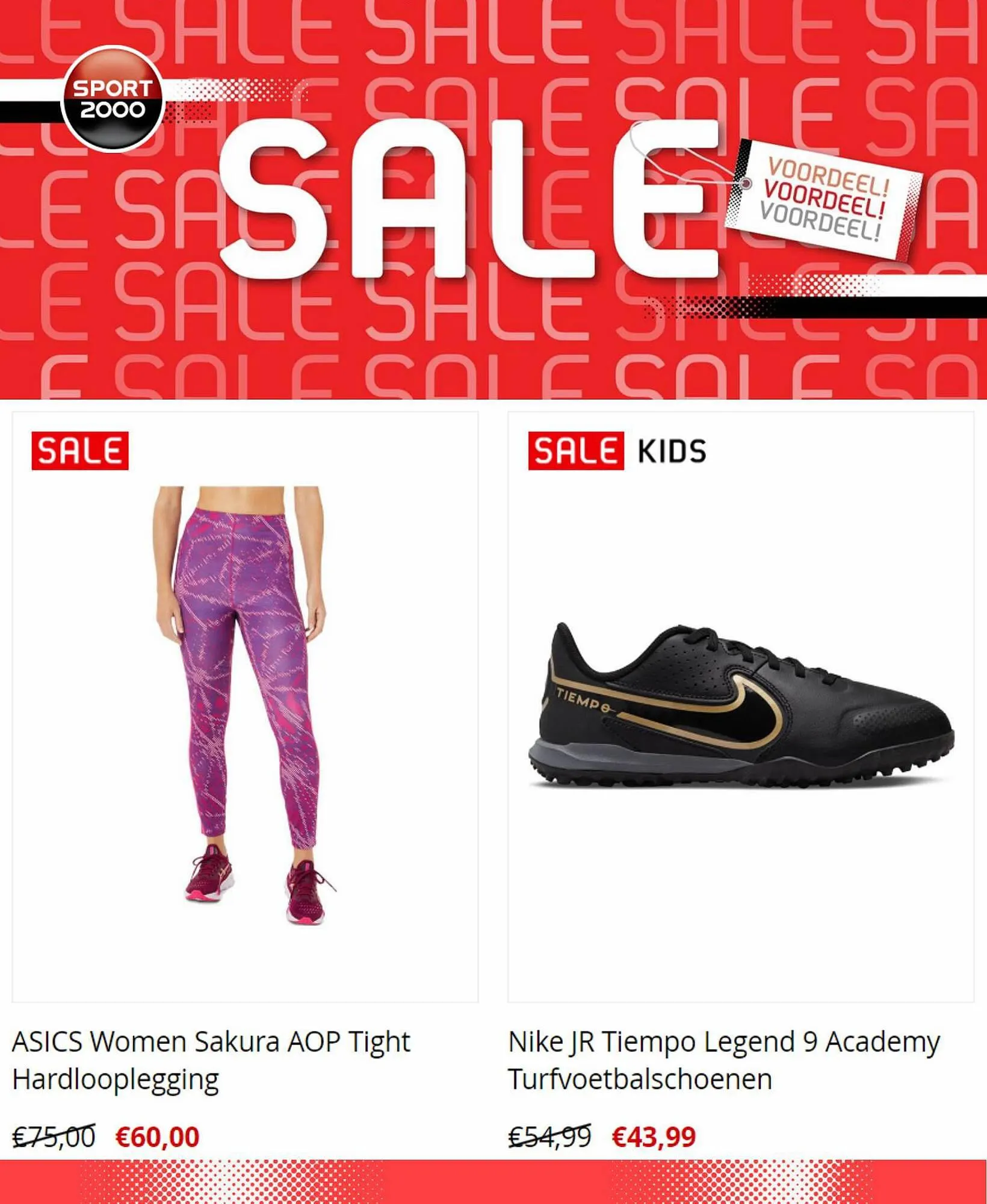 Sport 2000 folder van 24 juli tot 3 augustus 2023 - Folder pagina 6
