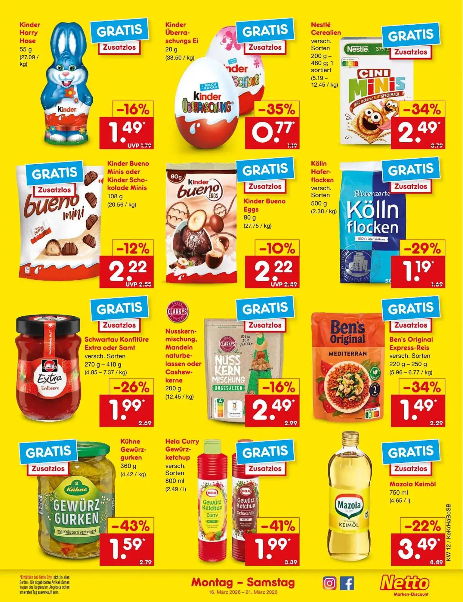 Netto Marken-Discount DE folder van 16 maart tot 21 maart 2026 - Folder pagina 25
