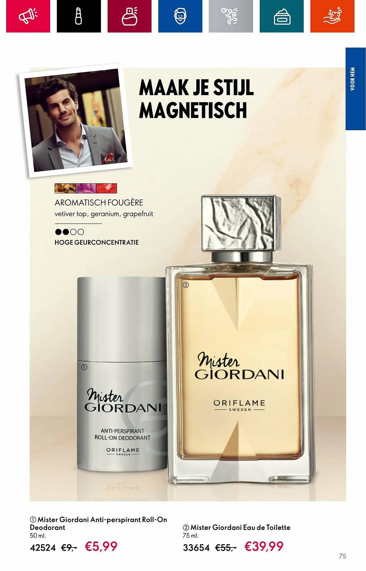 Oriflame folder van 18 juli tot 1 augustus 2023 - Folder pagina 75