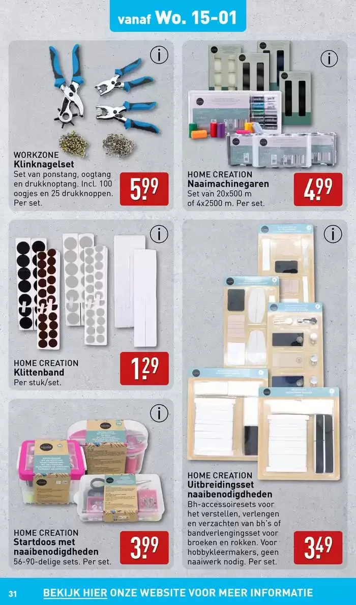 Exclusieve deals en koopjes van 9 januari tot 16 januari 2025 - Folder pagina 31