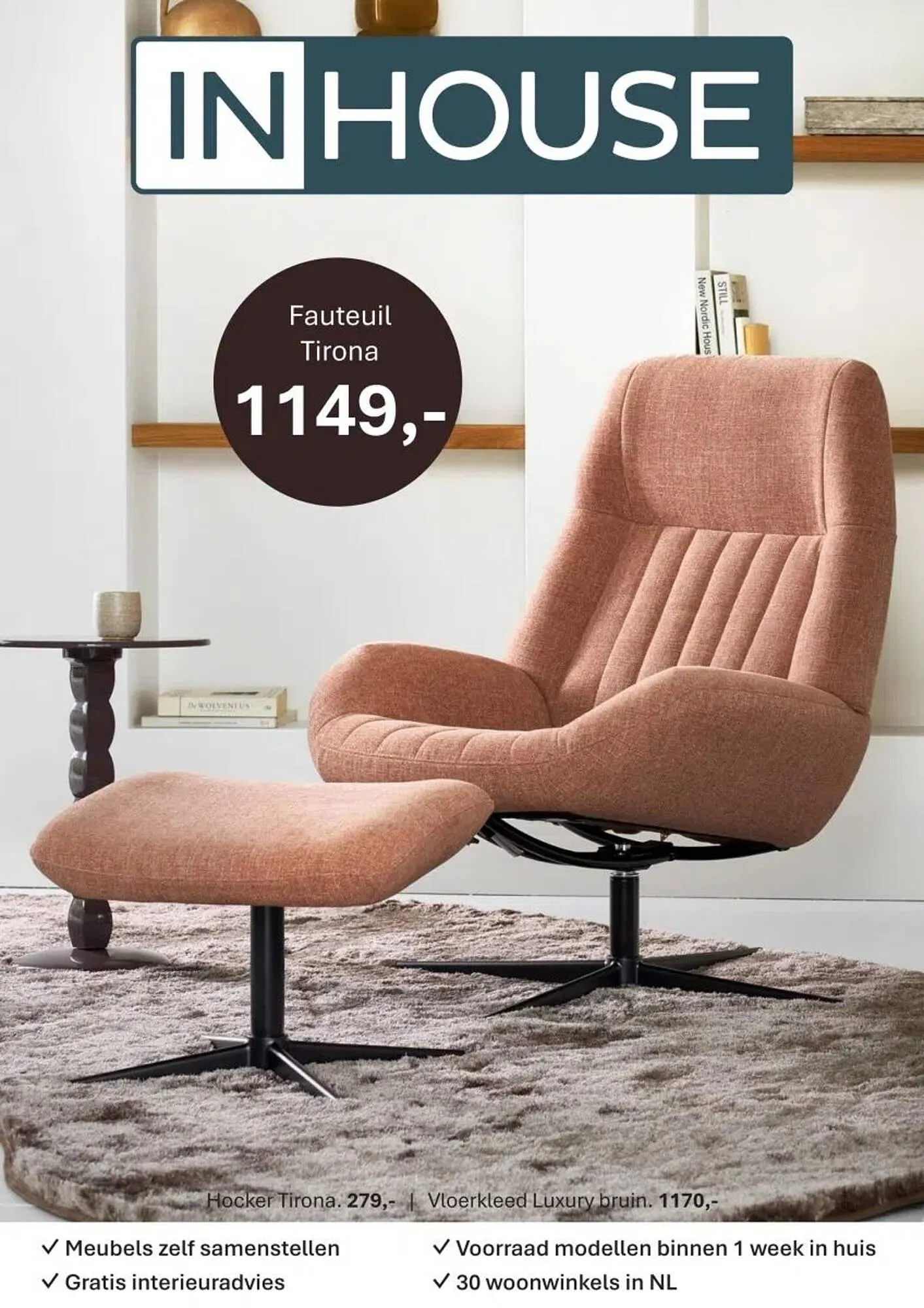 INHOUSE folder van 30 november tot 20 december 2025 - Folder pagina 1