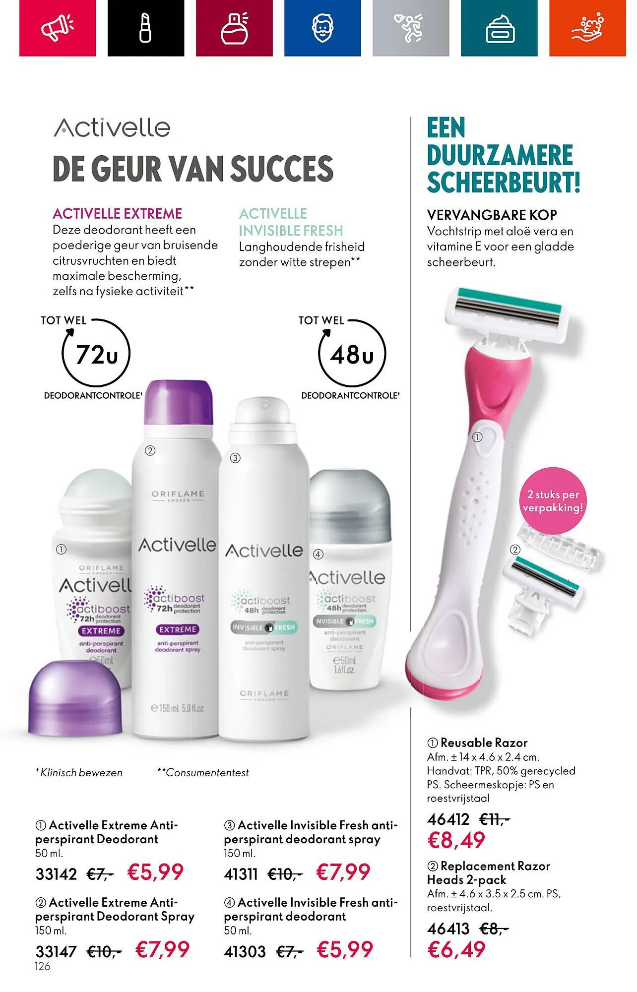 Oriflame folder van 28 juni tot 18 juli 2023 - Folder pagina 126