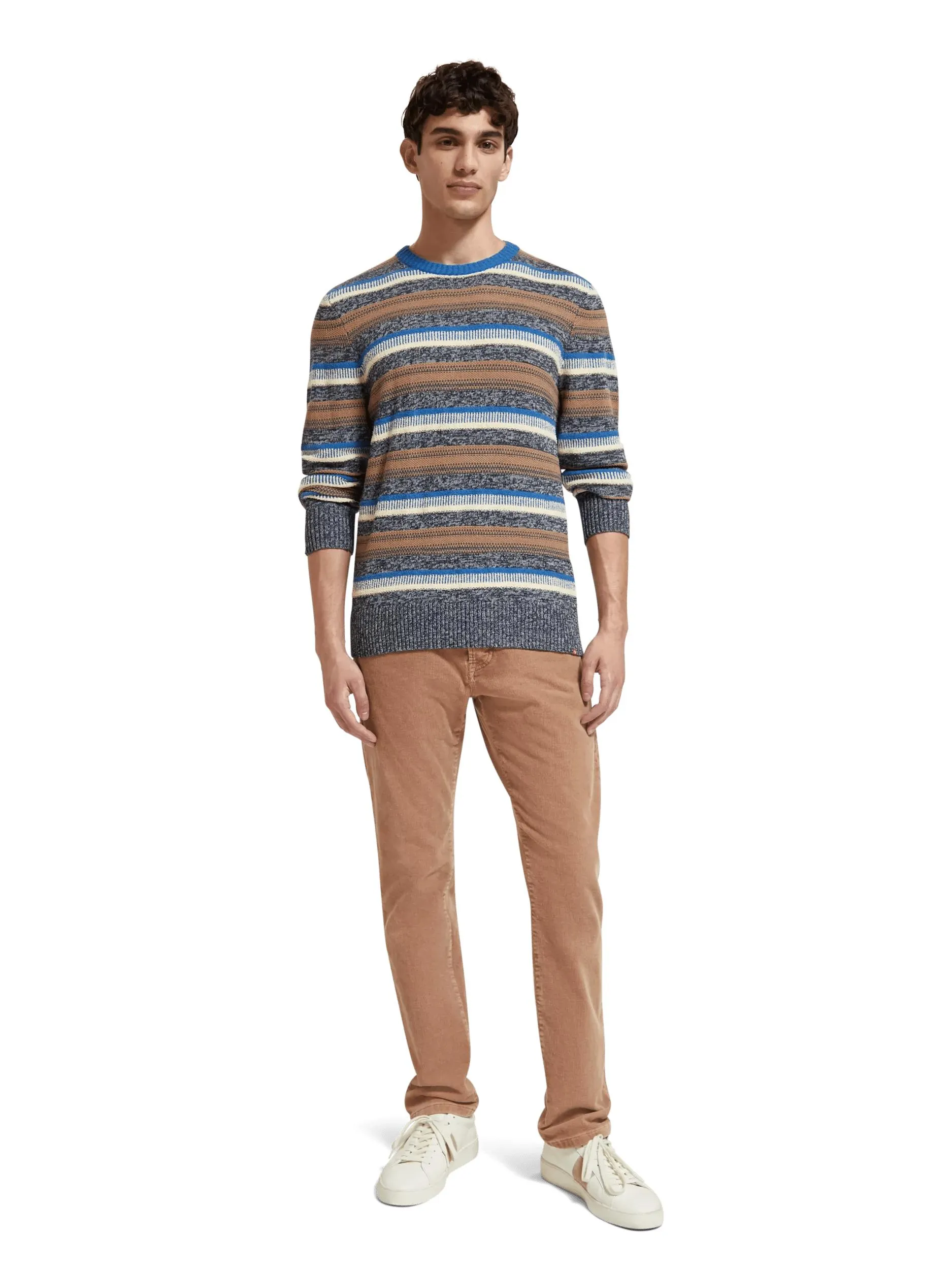 Regular slim Ralston corduroy jeans in Organic Cotton